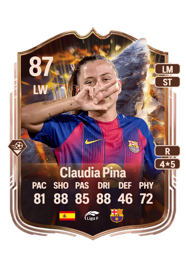 Claudia Pina card