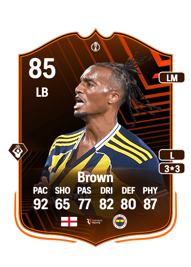 Archie Brown card