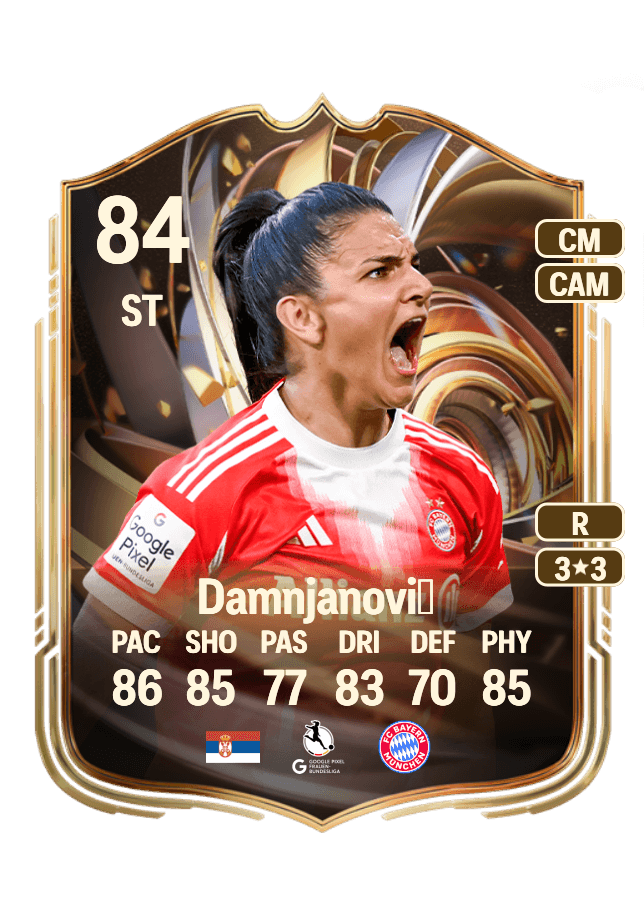 Jovana Damnjanović card