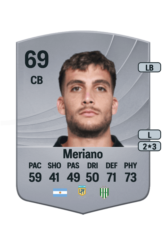 Nicolas Meriano card