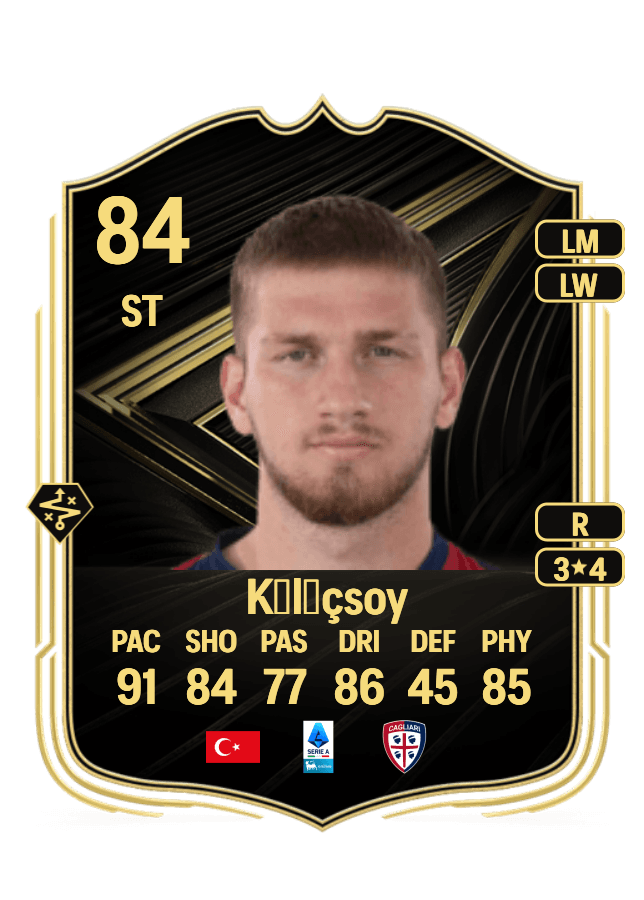 Semih Kılıçsoy card