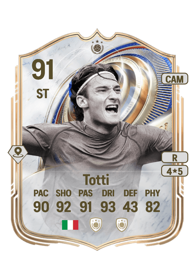 Francesco Totti card