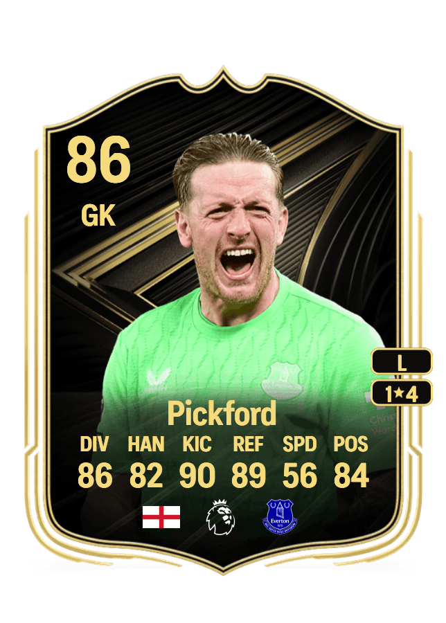 Jordan Pickford card