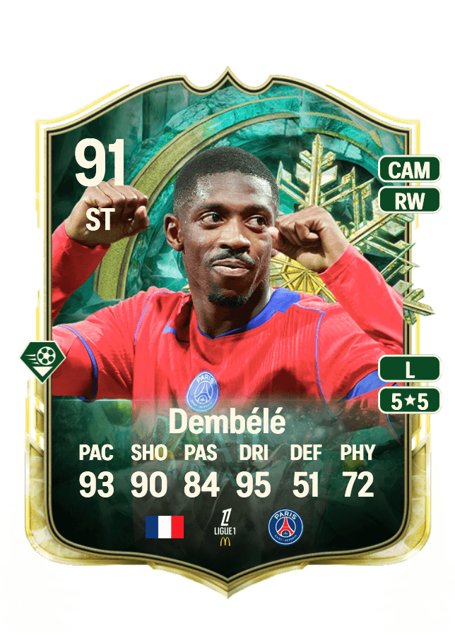 Ousmane Dembélé card