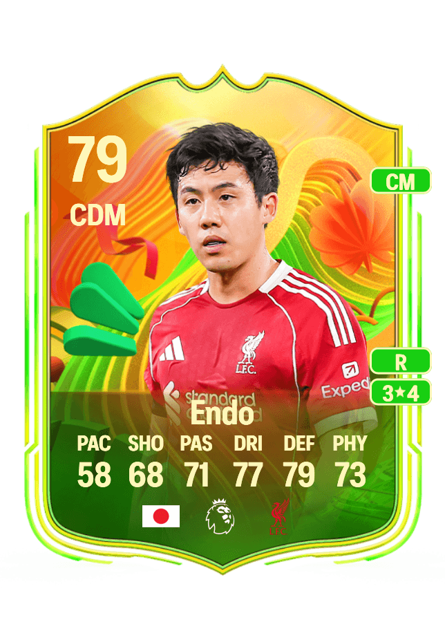 Wataru Endo card