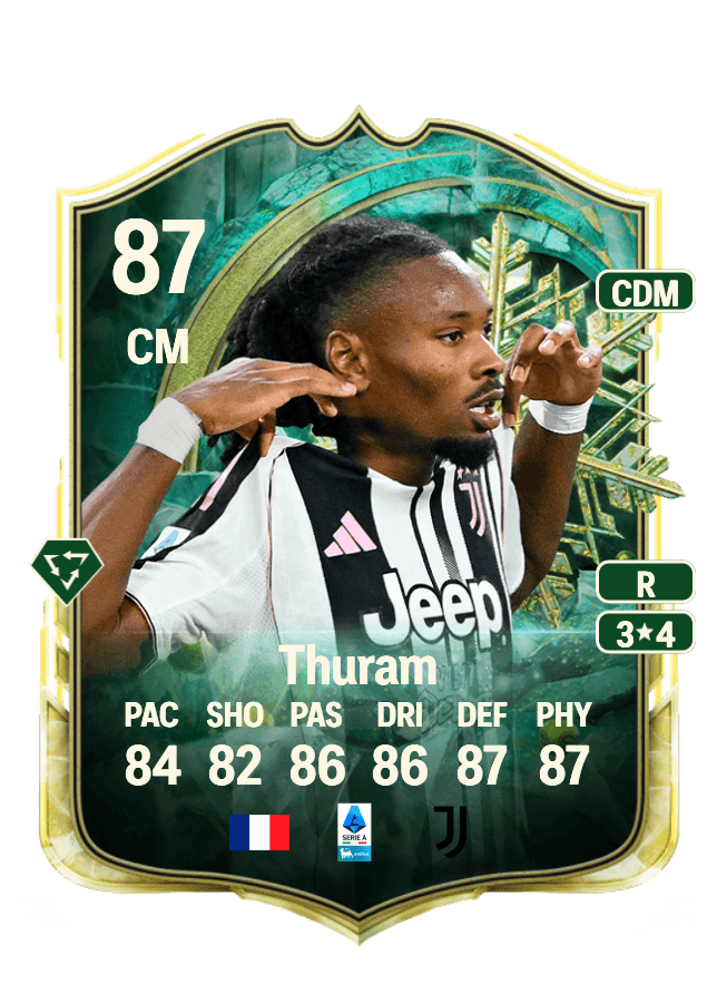 Khéphren Thuram card