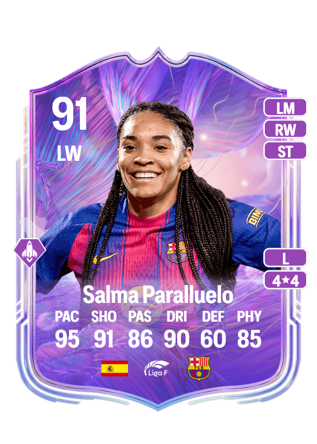 Salma Paralluelo card