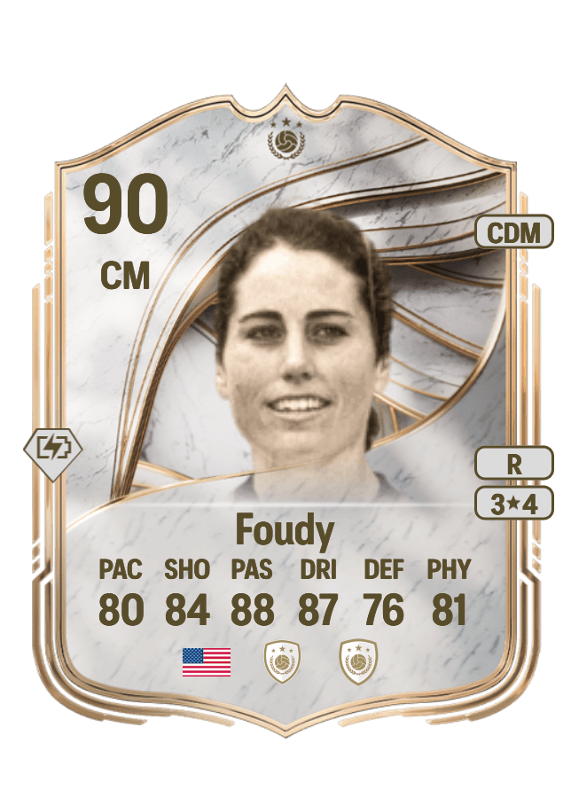 Julie Foudy card