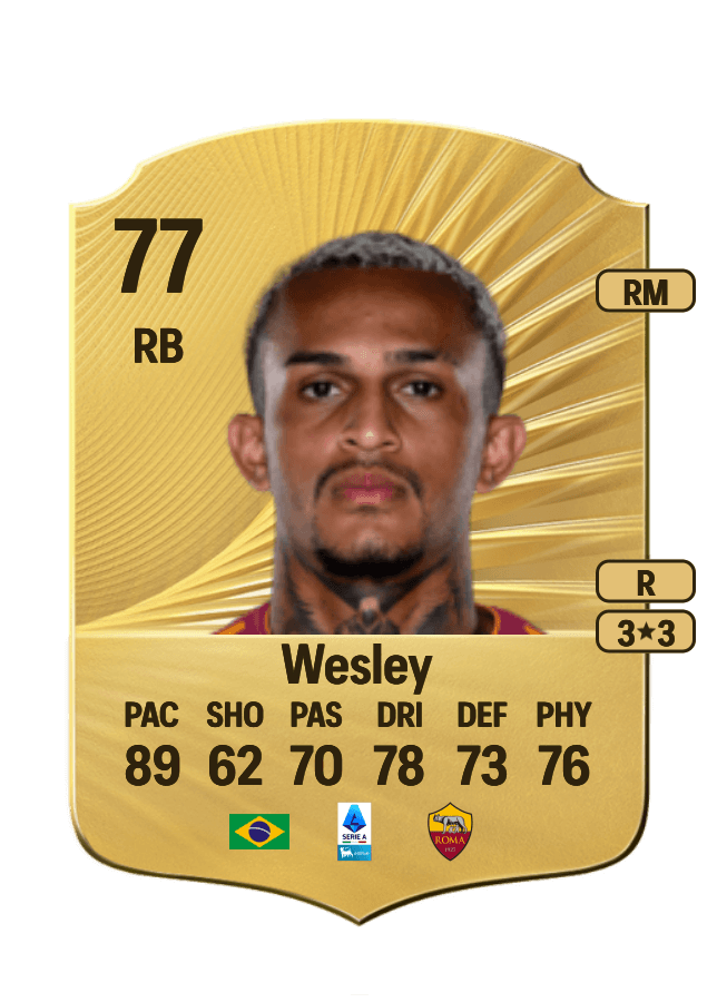 Wesley card