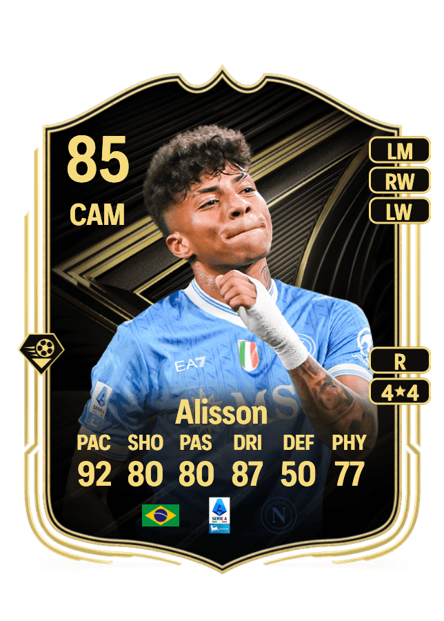 Alisson card