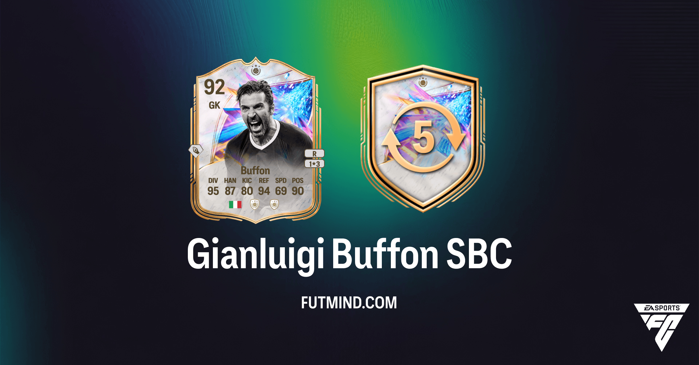 تحدي بناء التشكيلات (SBC) جيانلويجي بوفون: احصل على أسطورة حراسة المرمى في FC 26 Ultimate Team