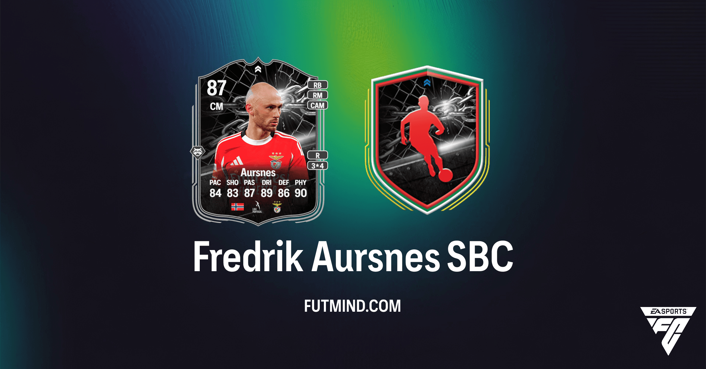 SBC Fredrik Aursnes في FC 26: أكمل التحدي لربح لاعب مواجهة UCL!