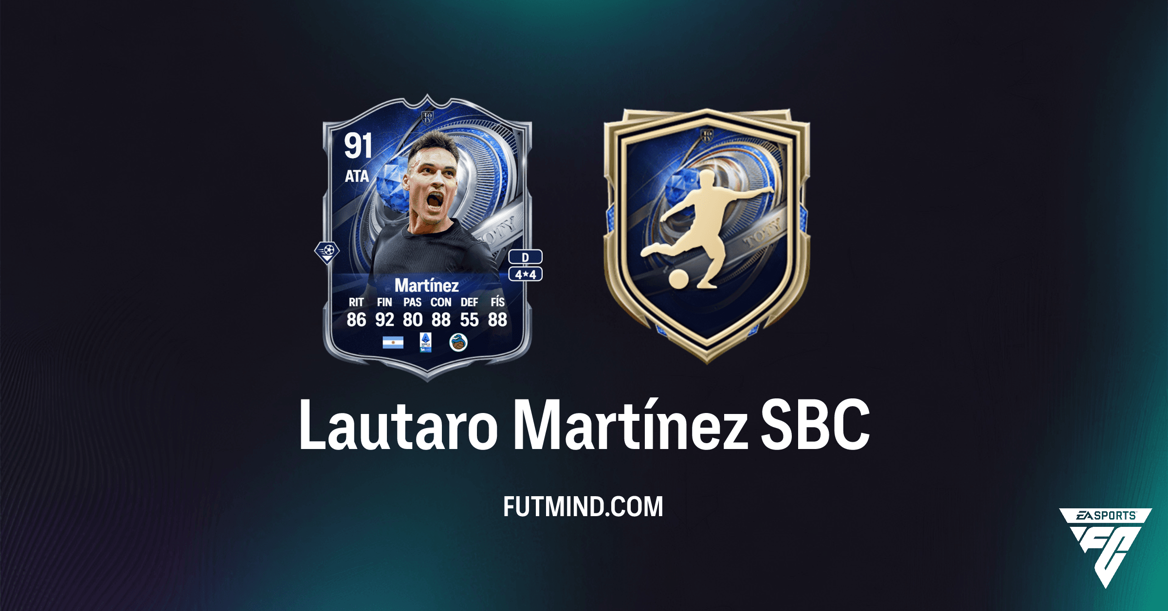 Lautaro Martínez Menções Honrosas do TOTY SBC: Análise Completa e Vale a Pena em FC 26?