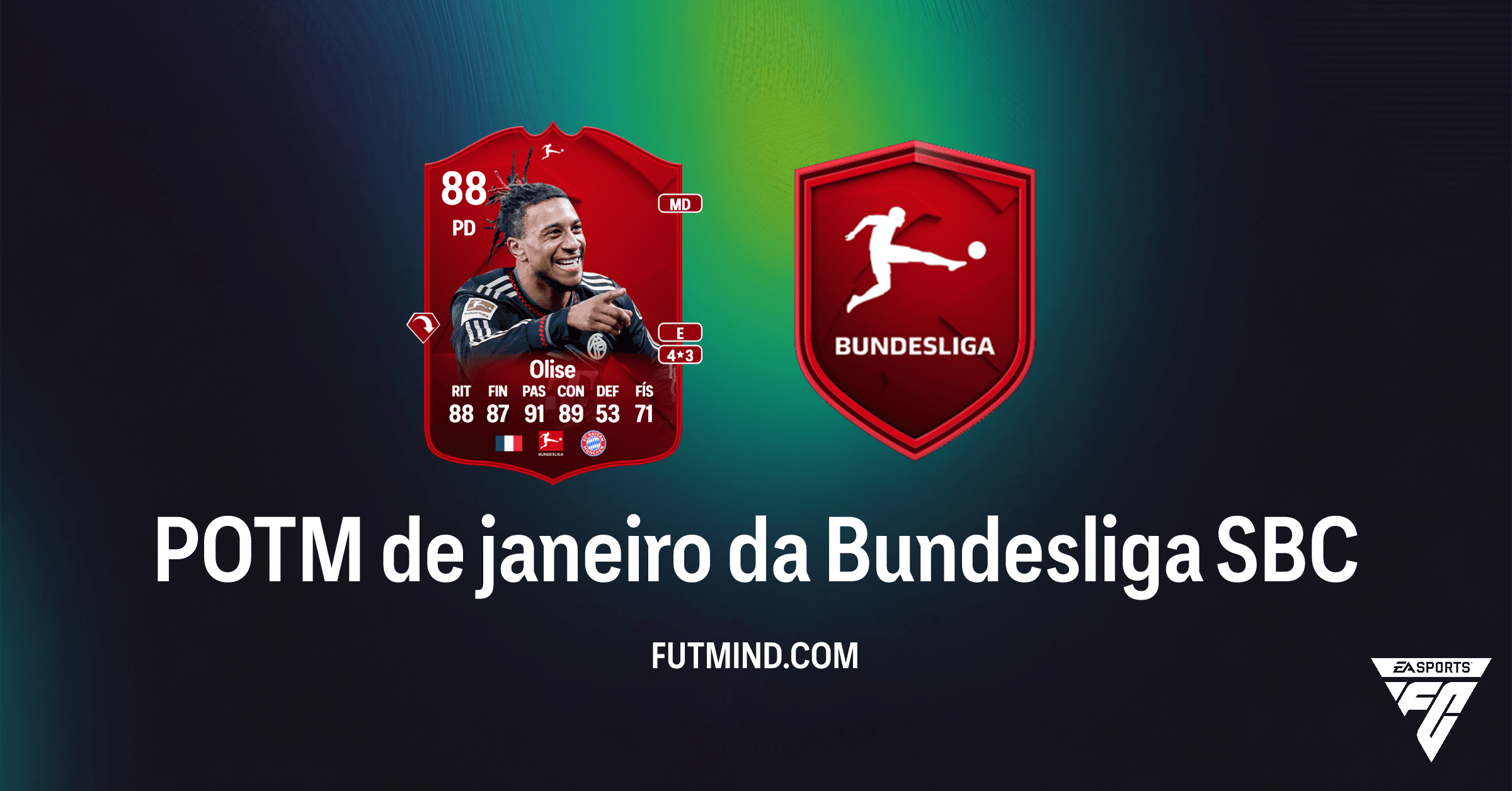 SBC POTM de janeiro da Bundesliga: Como Conseguir Michael Olise em FC 26