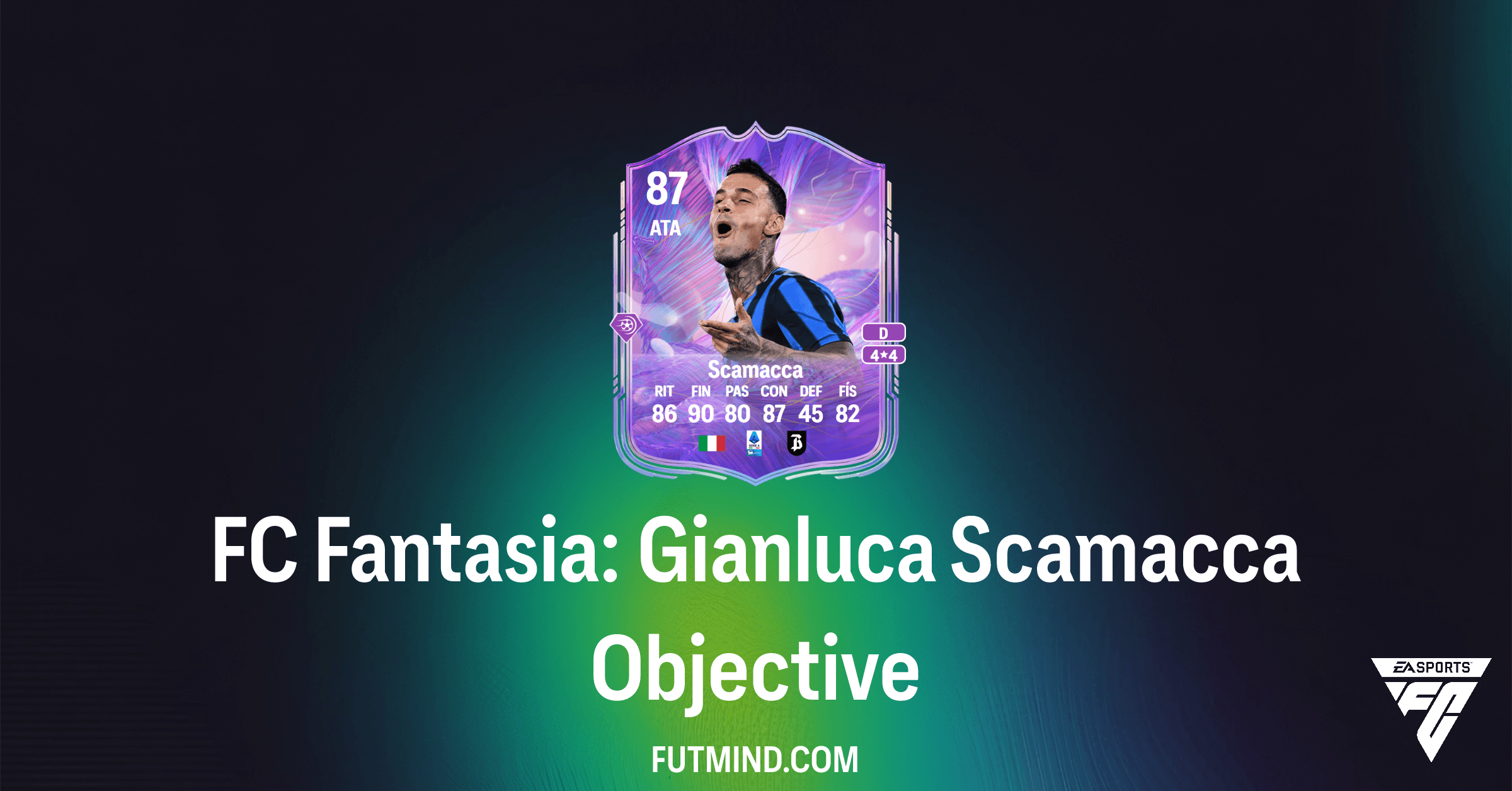 Como Concluir o Objetivo FC Fantasia: Gianluca Scamacca no FC 26 Ultimate Team