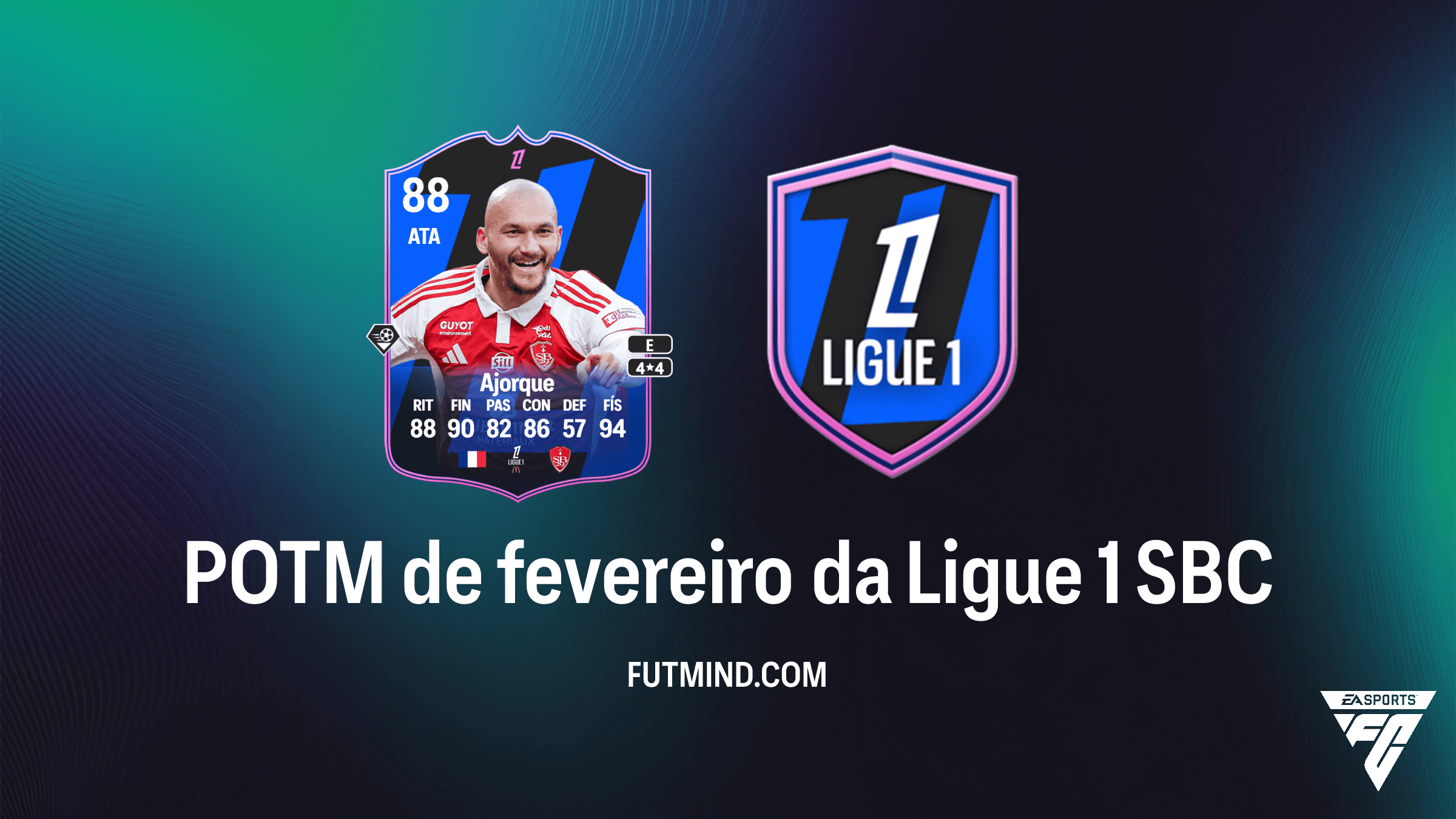 Como Completar o SBC POTM de fevereiro da Ligue 1: Ludovic Ajorque no FC 26