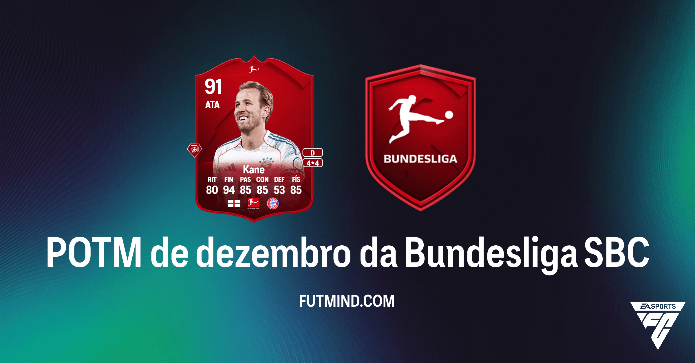 SBC POTM de dezembro da Bundesliga: Garanta Harry Kane no FC 26 Ultimate Team!