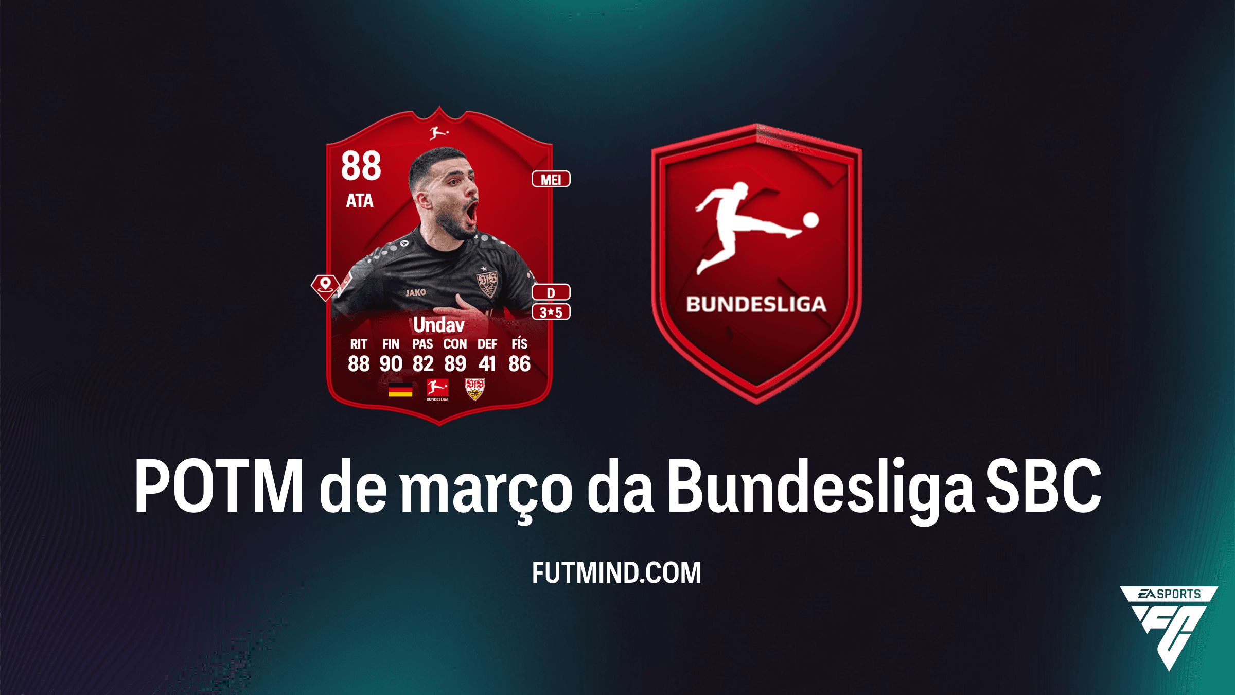 Como completar o SBC POTM de março da Bundesliga - Deniz Undav no FC 26