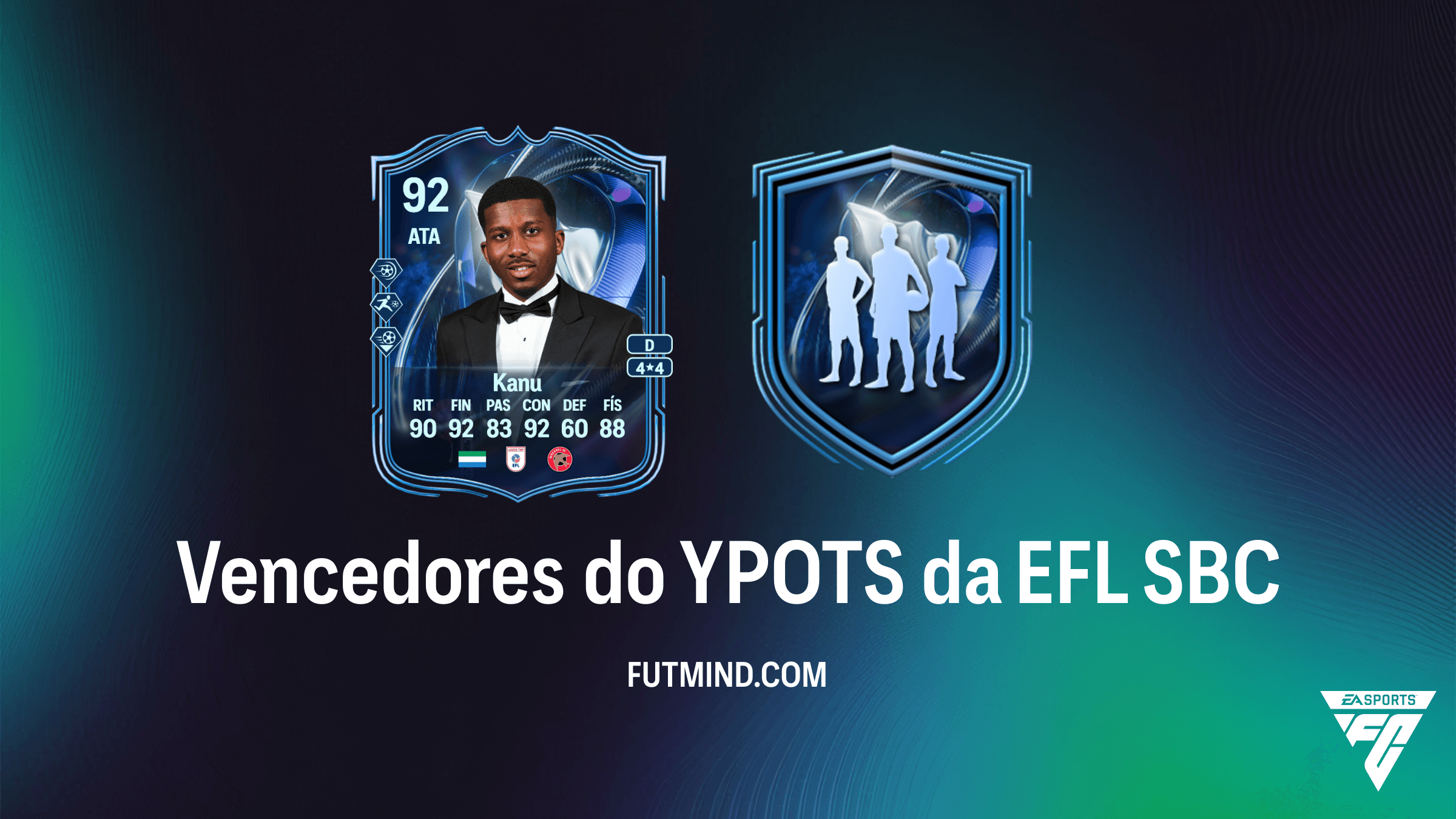 Como Completar o SBC Vencedores do YPOTS da EFL no FC 26