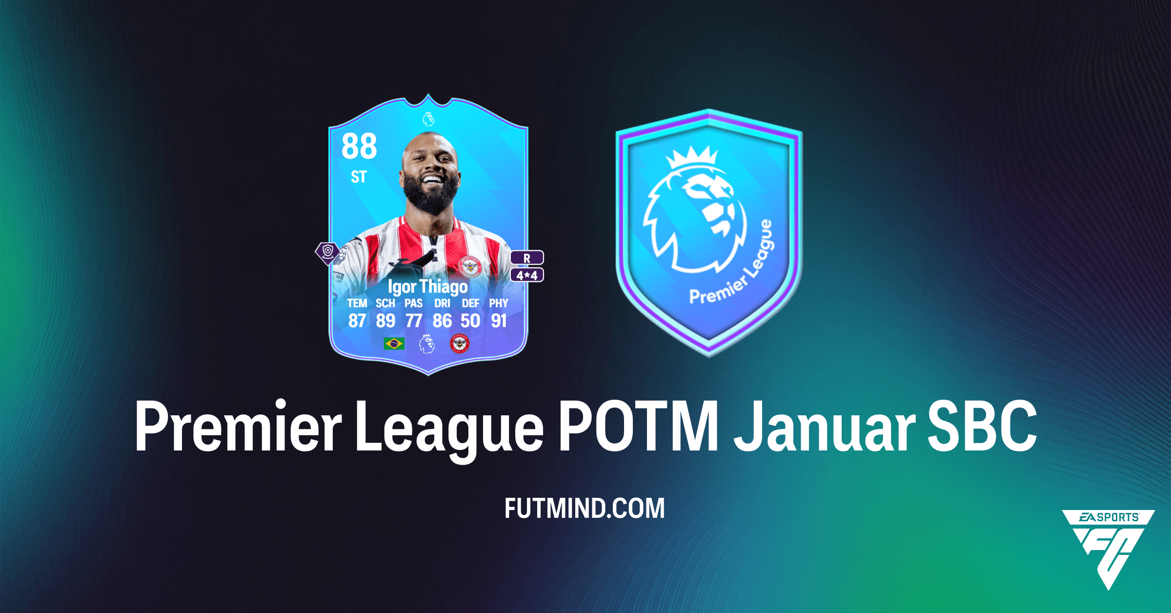 Premier League POTM Januar SBC: Hol dir Igor Thiago in FC 26 Ultimate Team!