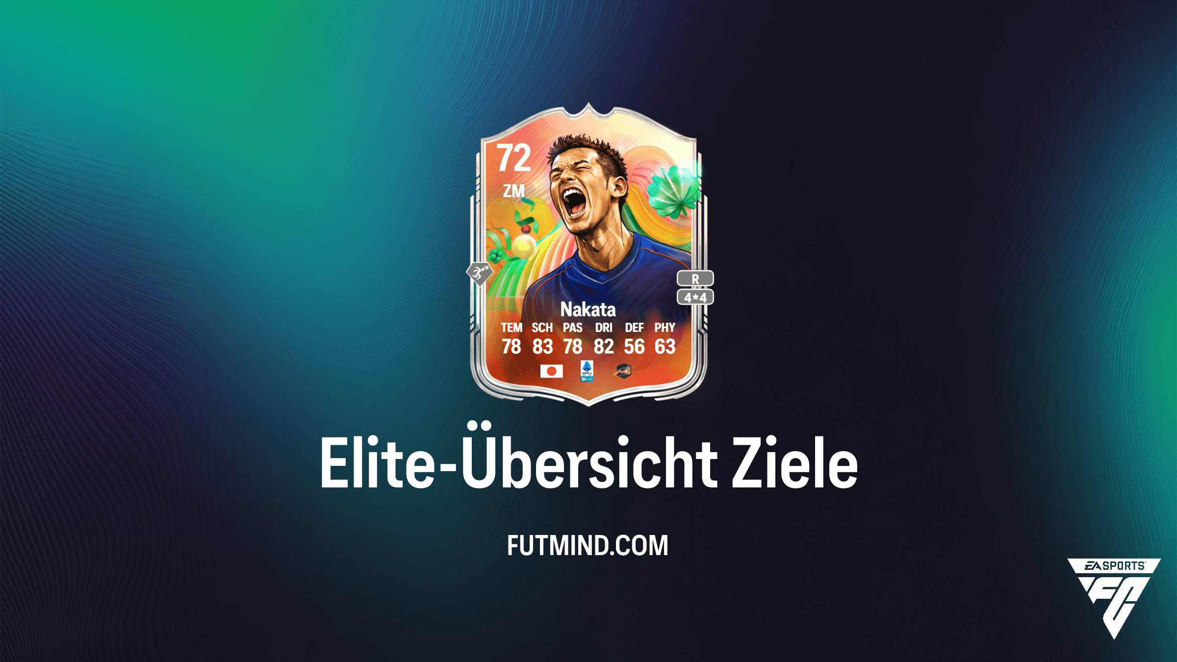 Elite-Übersicht Objective in FC 26: So schaltest du Hidetoshi Nakata frei