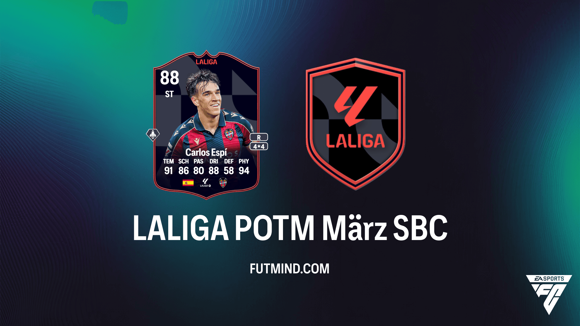 LALIGA POTM März SBC: So schaltest du Carlos Espí in FC 26 frei