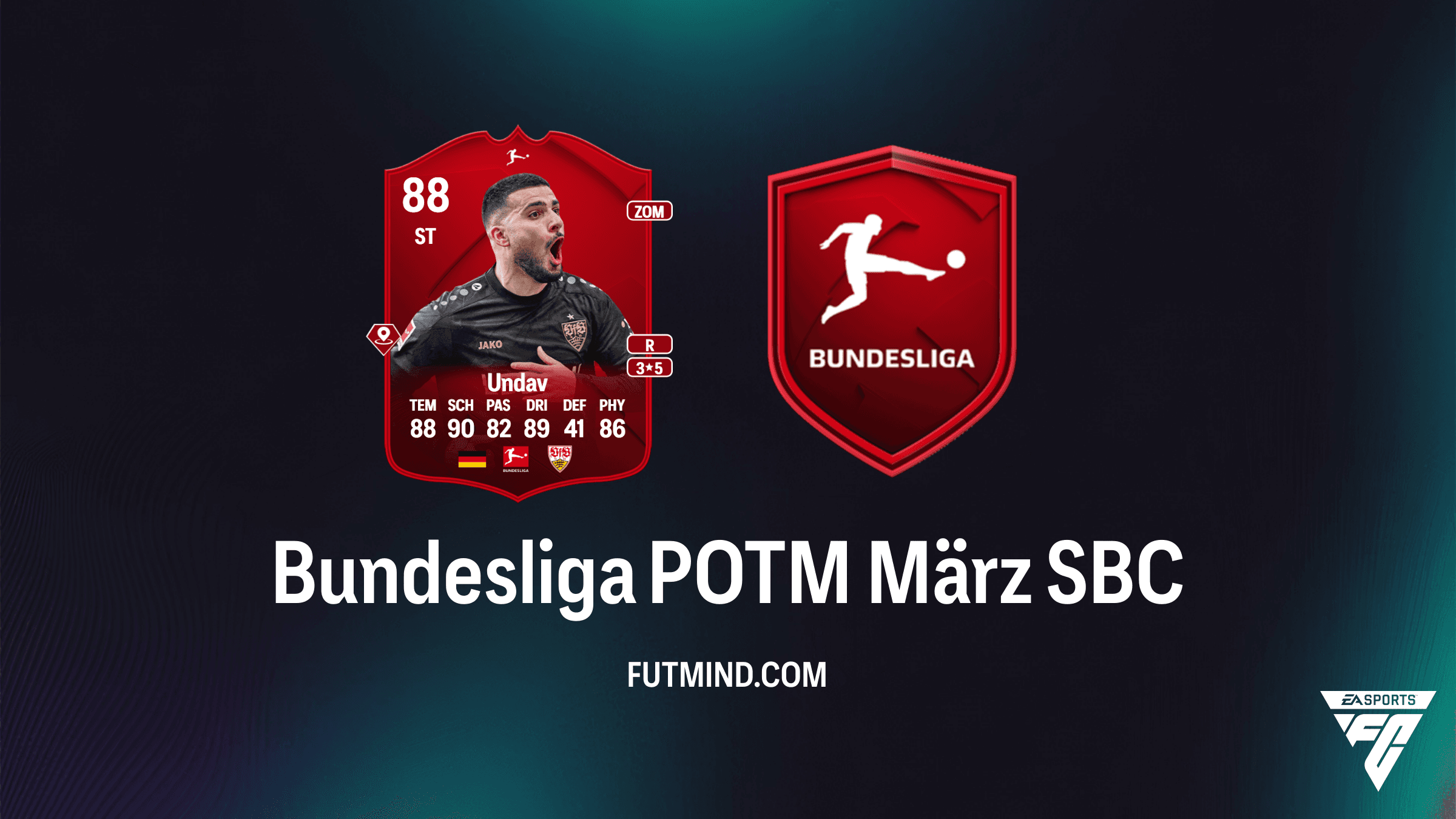 Bundesliga POTM März SBC: Deniz Undav in FC 26 freischalten