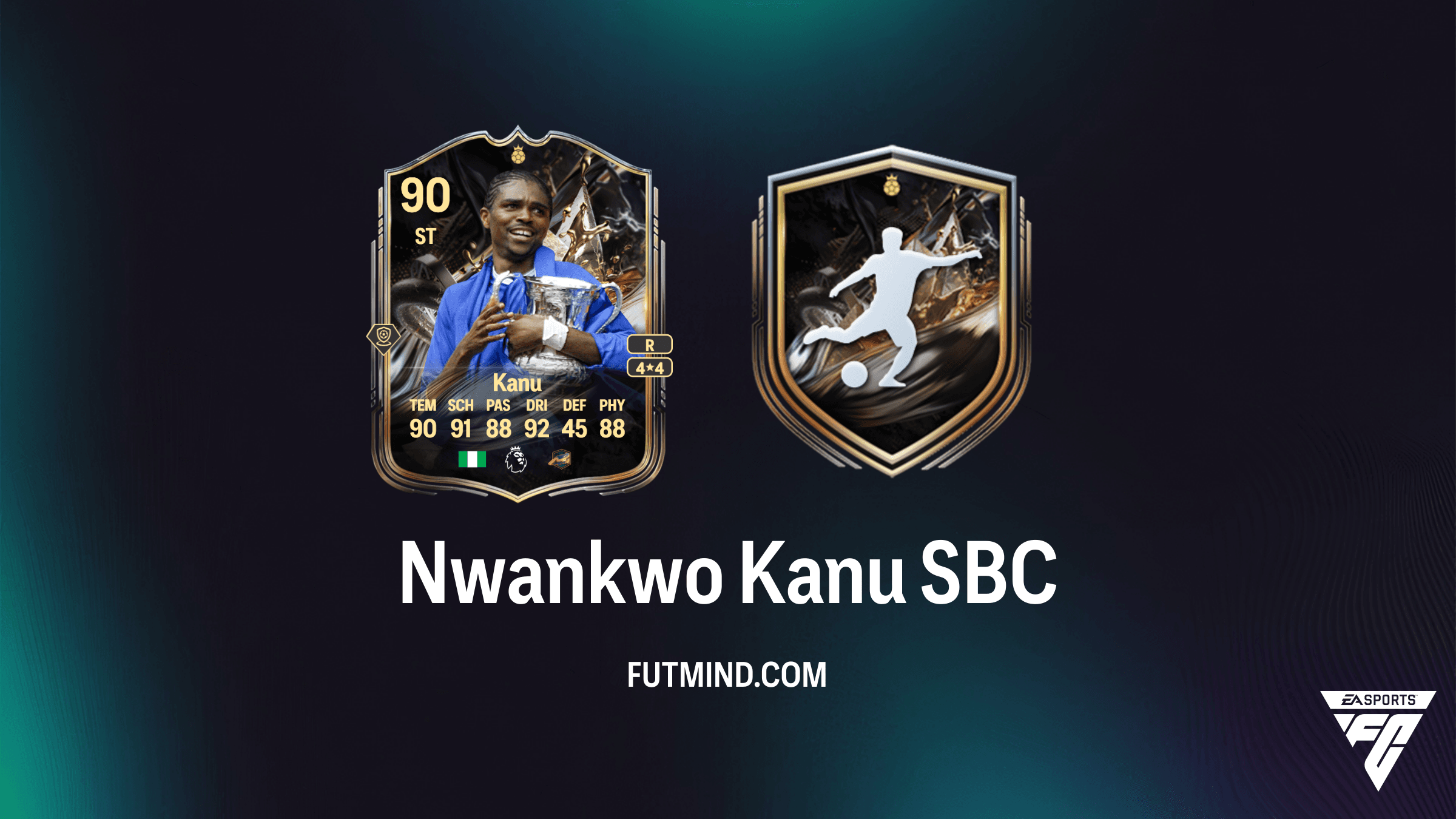 Nwankwo Kanu Trophäen-Titanen-Hero SBC: Schalte die nigerianische Legende in FC 26 frei
