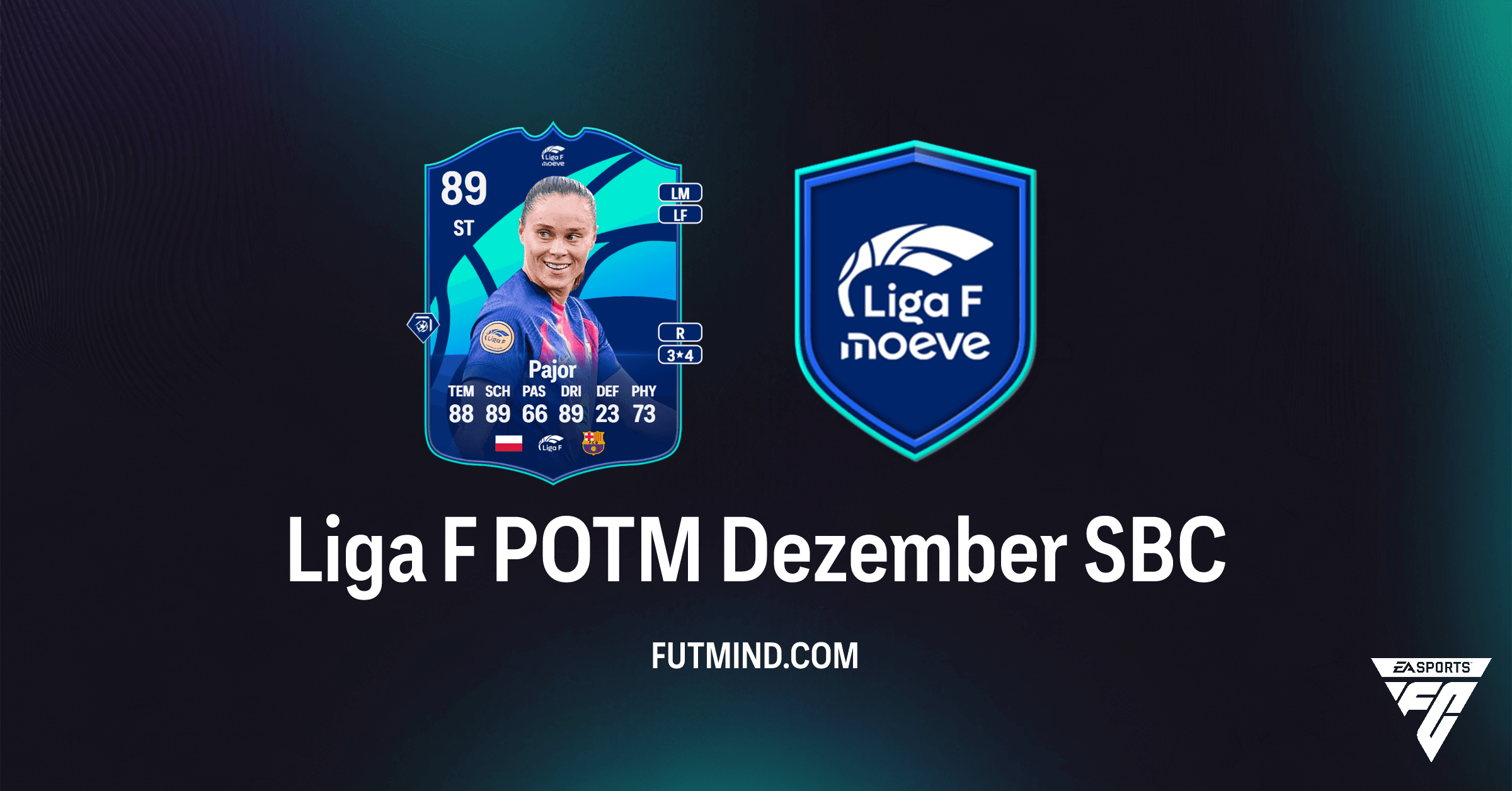 FC 26: Liga F POTM Dezember SBC – Ewa Pajor sichern & Team verstärken