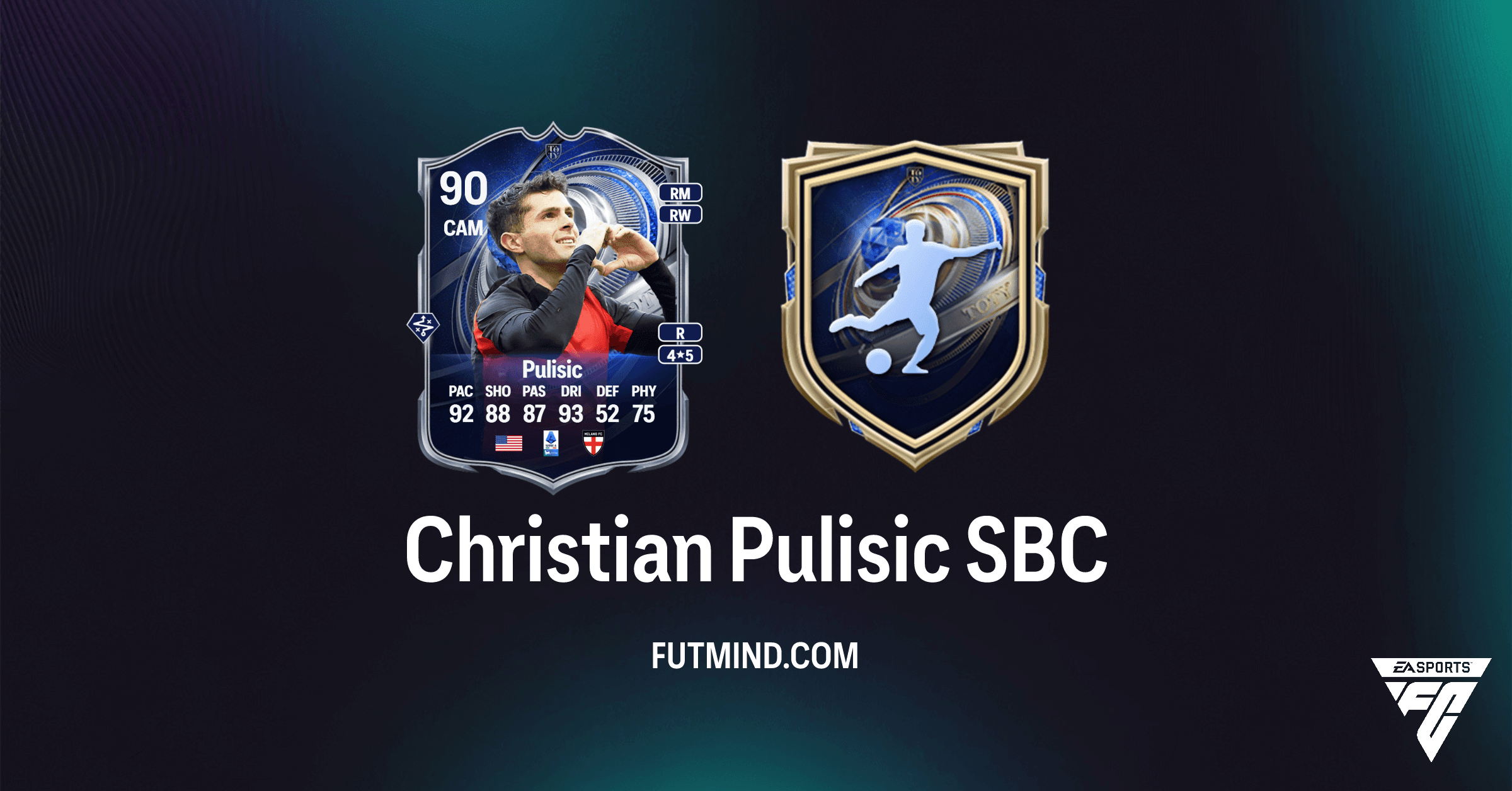 Christian Pulisic SBC: How to Get the TOTY Honourable Mentions Star in FC 26 Ultimate Team