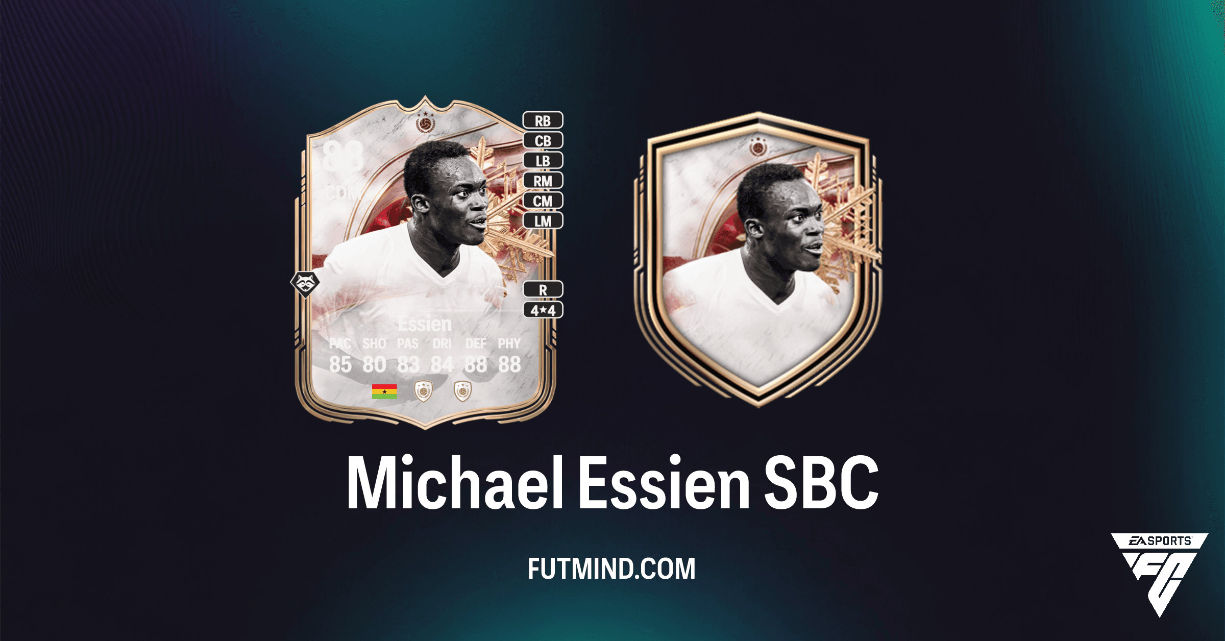 FC 26 Winter Wildcards Icon Michael Essien SBC: Requirements, Cost & Review