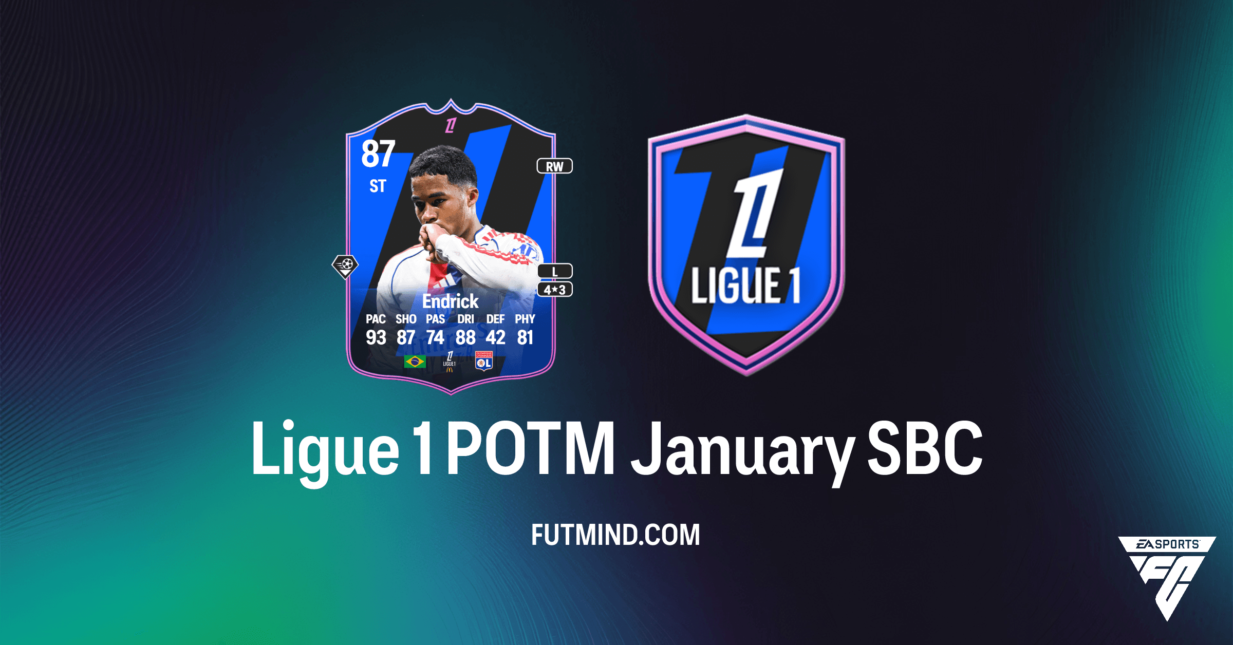 FC 26: Complete the Ligue 1 POTM January SBC - Endrick Player Review & Solutions