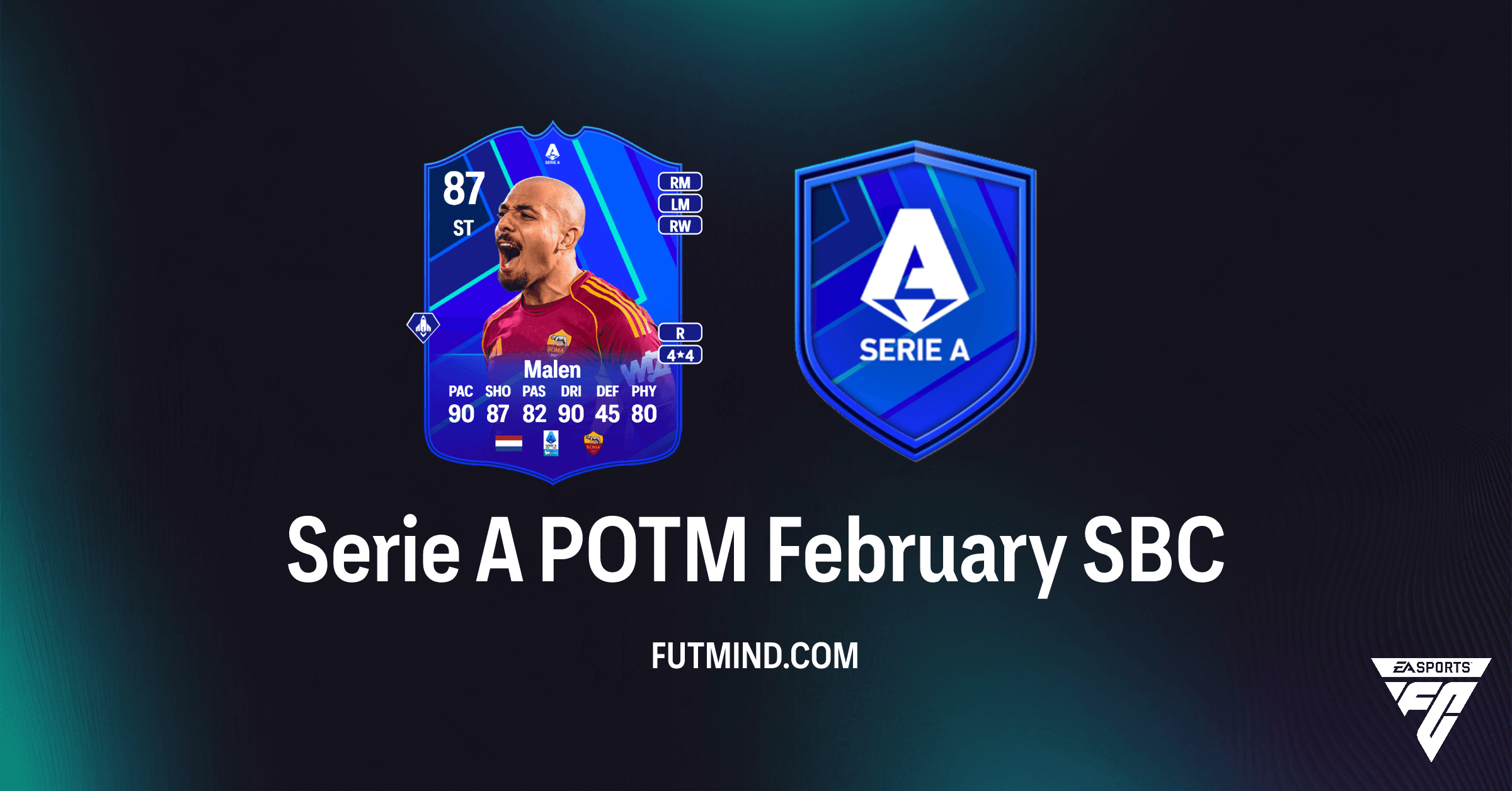 FC 26 Serie A POTM February Donyell Malen SBC - How to Complete & Review