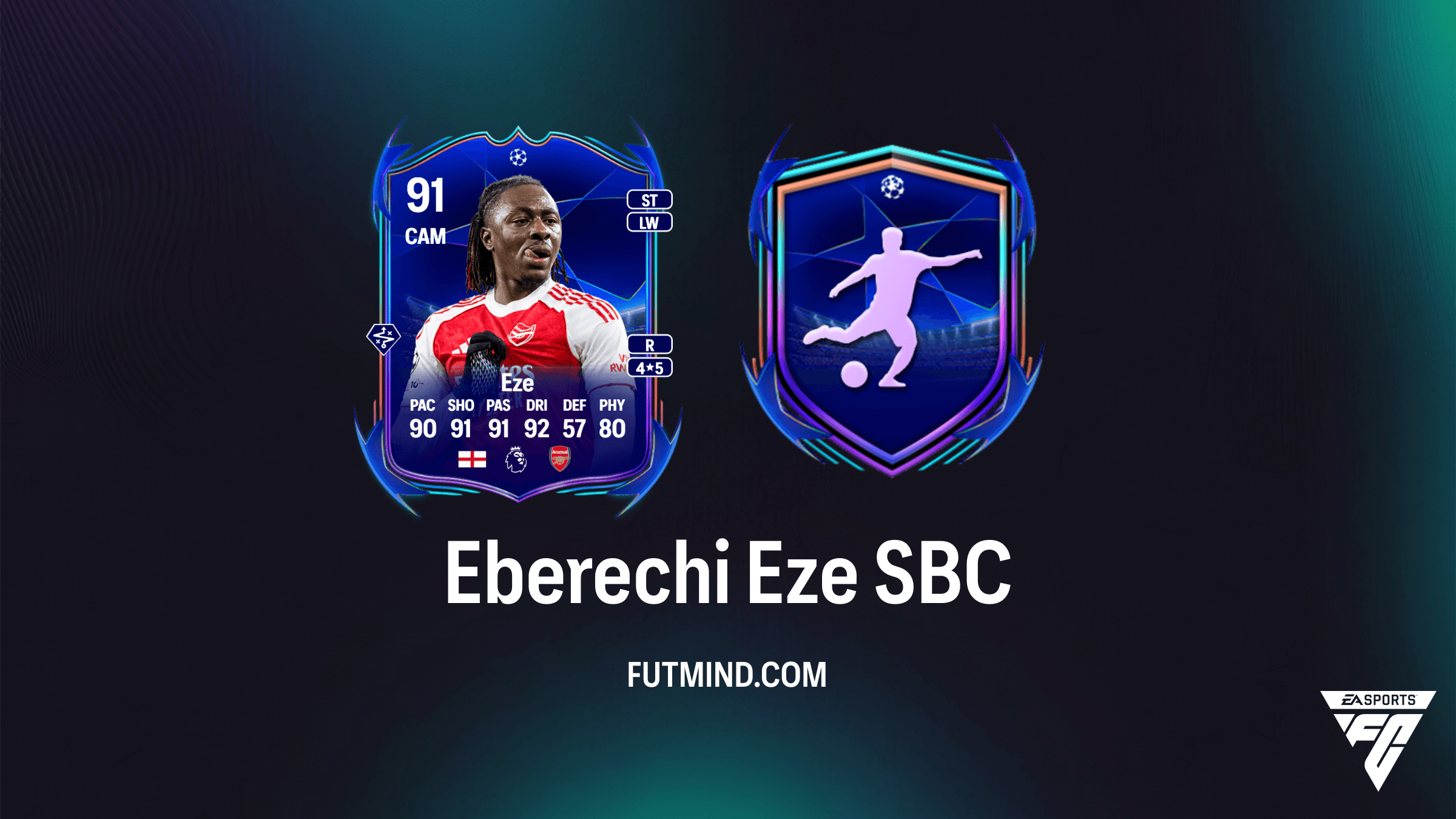 Eberechi Eze UCL Road to the Final SBC - Guide and Analysis
