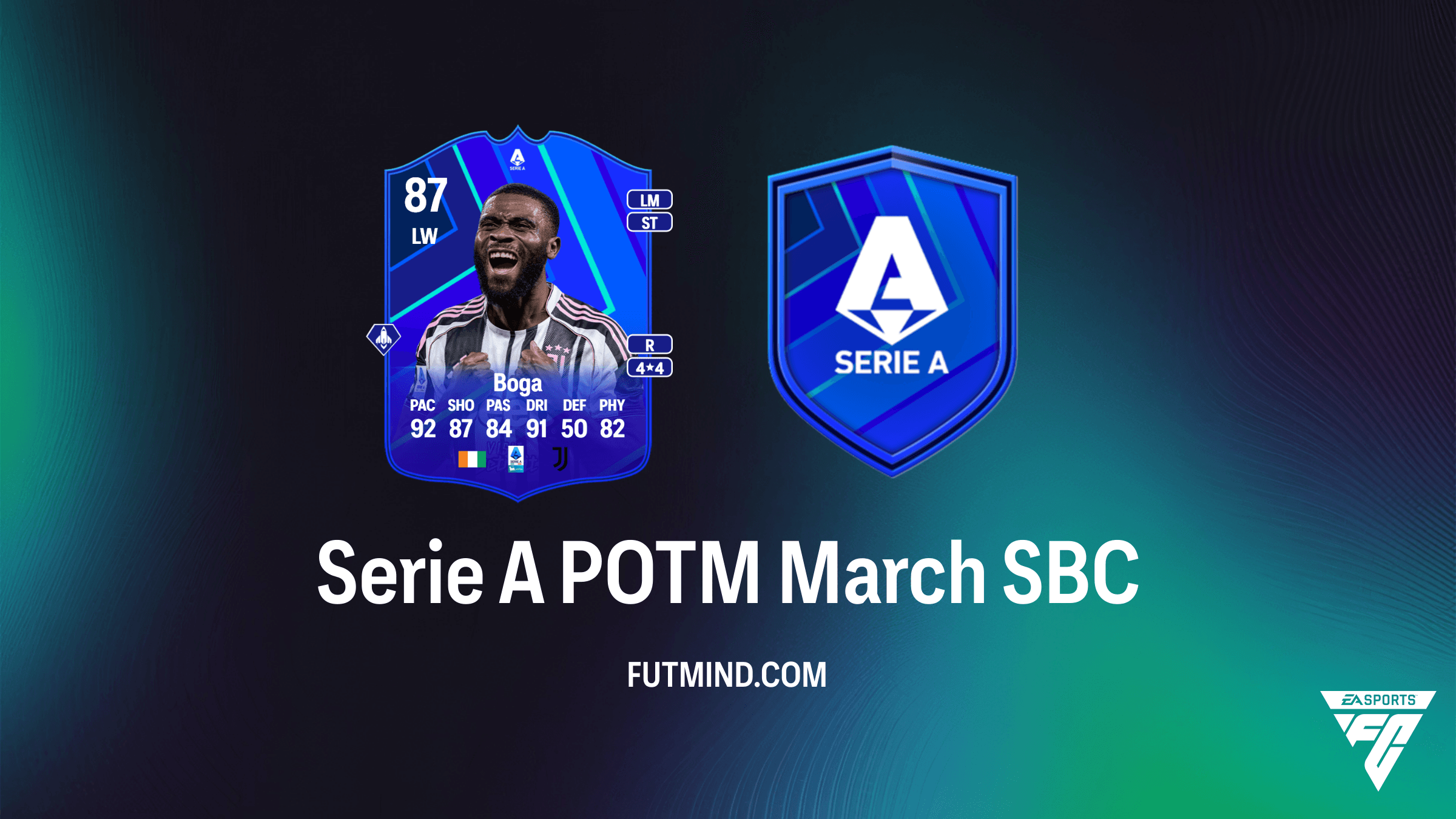 FC 26 Serie A POTM March Jérémie Boga SBC - Solutions and Player Review