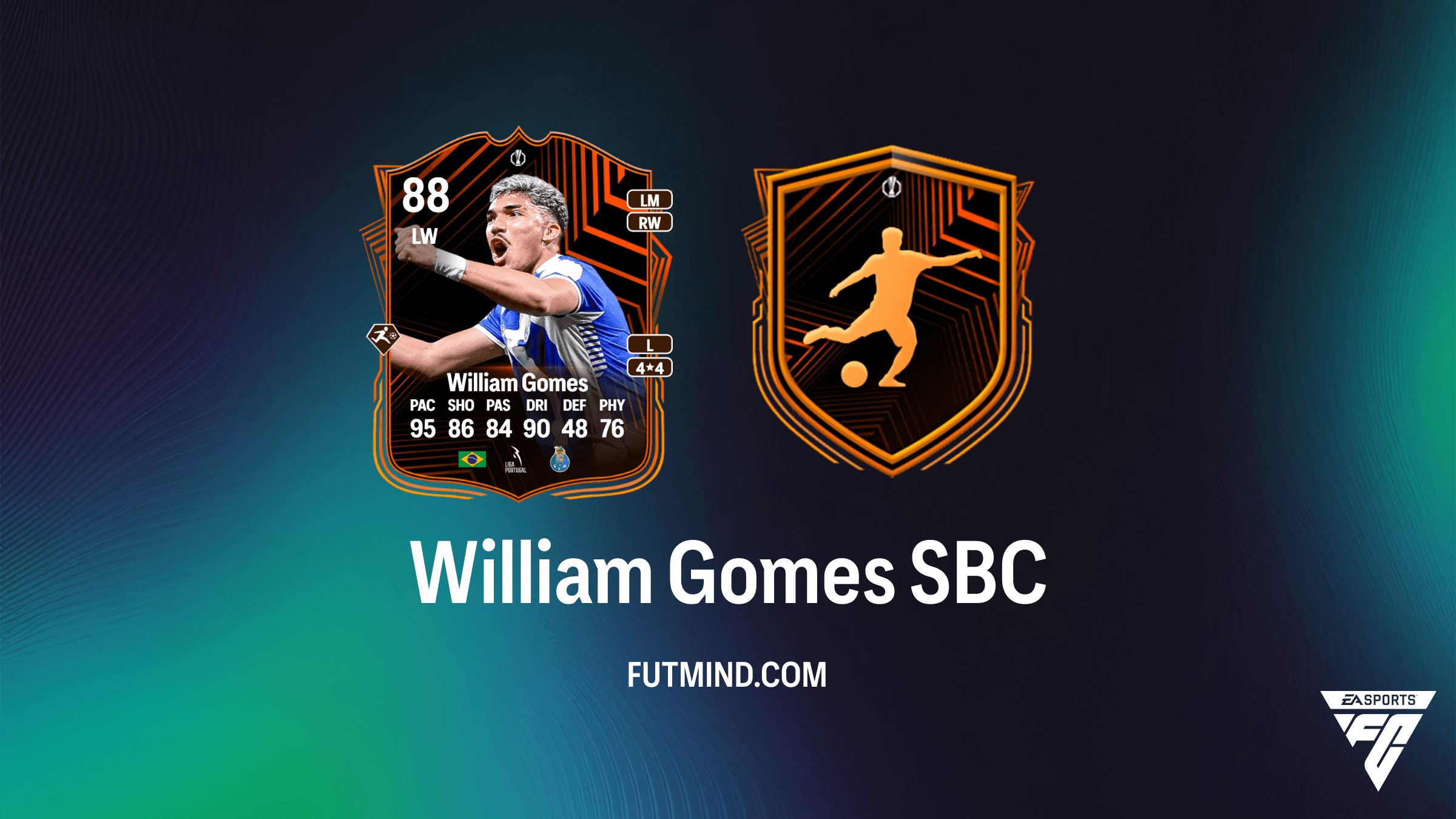 William Gomes UEL Road to the Final SBC - How to Complete and Player Review