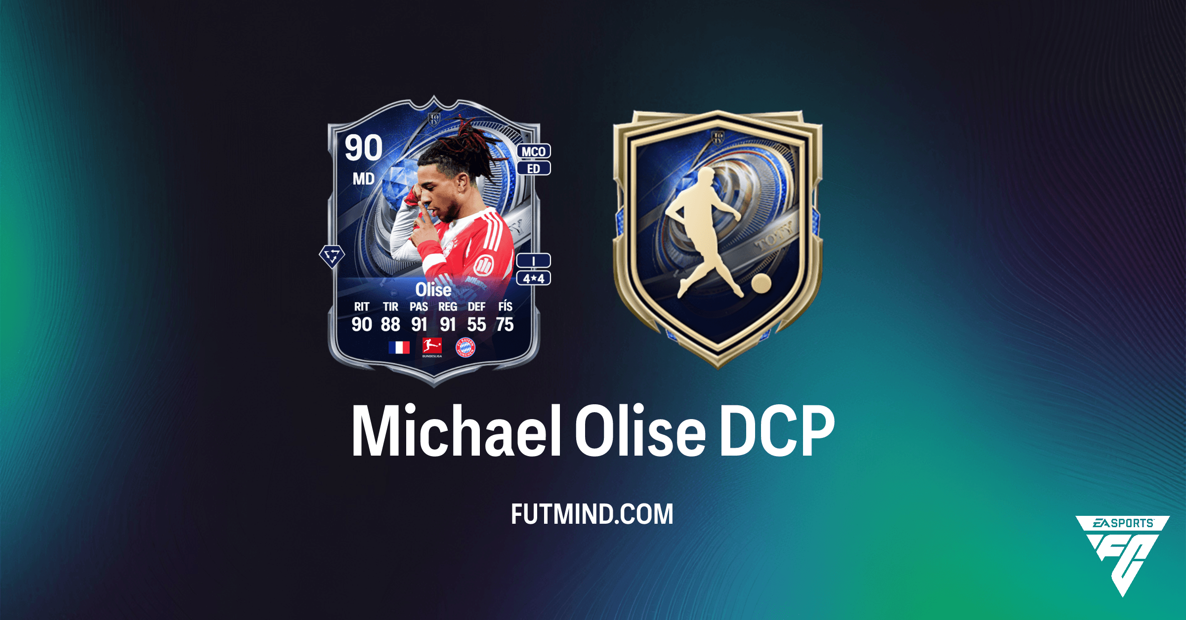 Michael Olise Menciones honoríficas del TOTY DCP: Guía Completa y Solución en FC 26 Ultimate Team