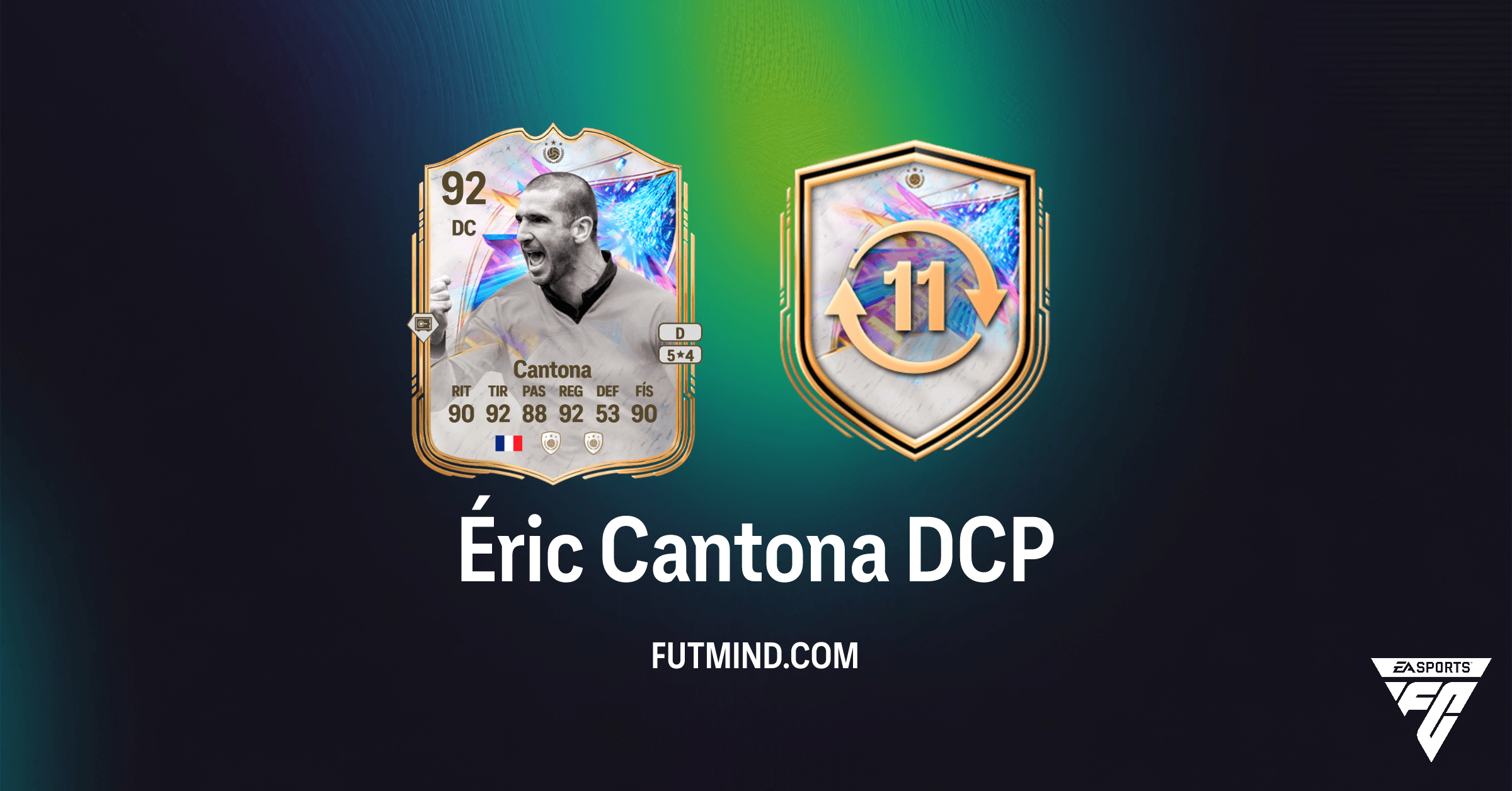 Éric Cantona Intercambio de Iconos: ¿Vale la Pena este DCP en FC 26 Ultimate Team?