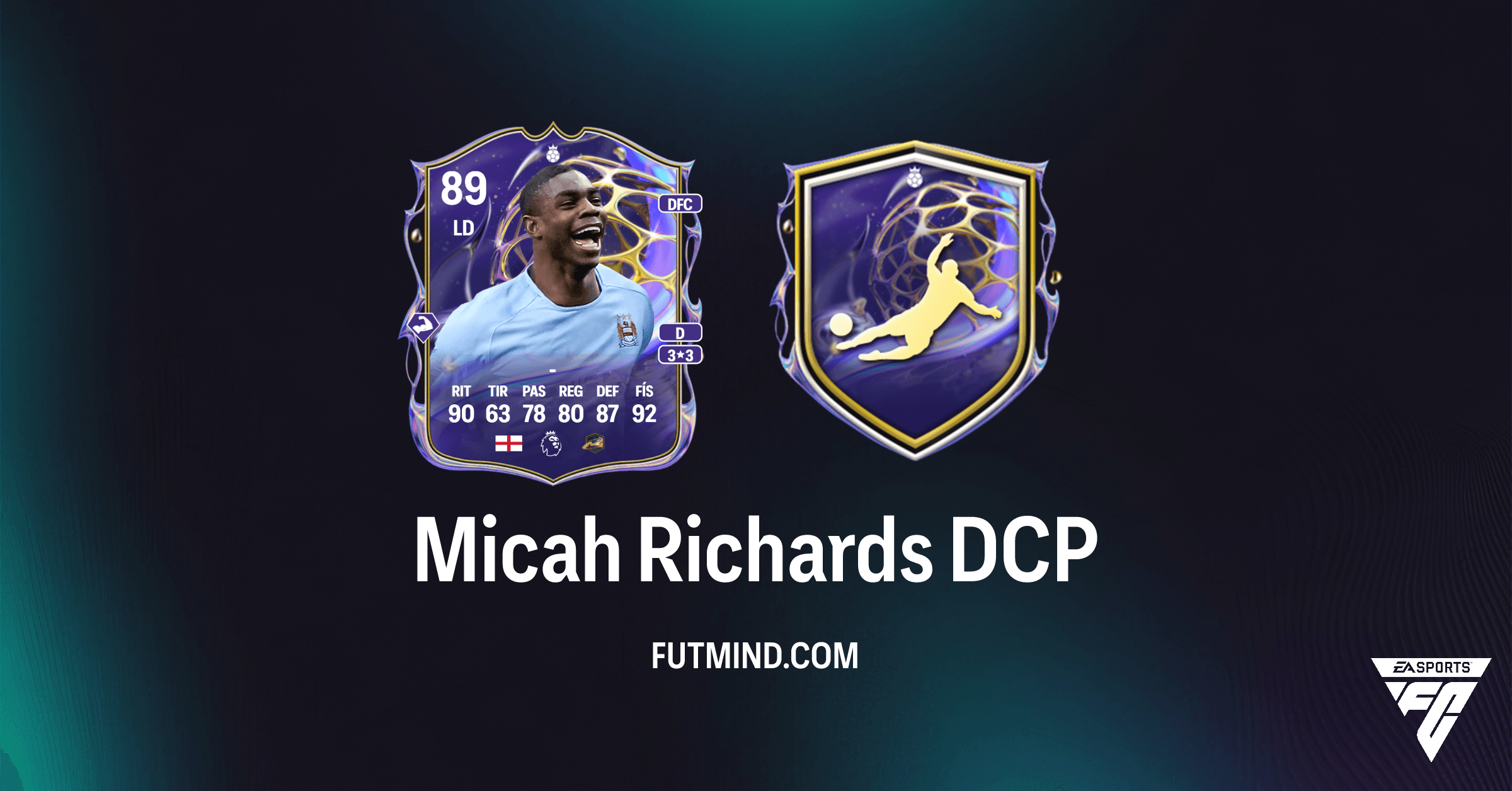 Micah Richards Héroe de Futuras Estrellas: Guía Completa del DCP en FC 26 Ultimate Team