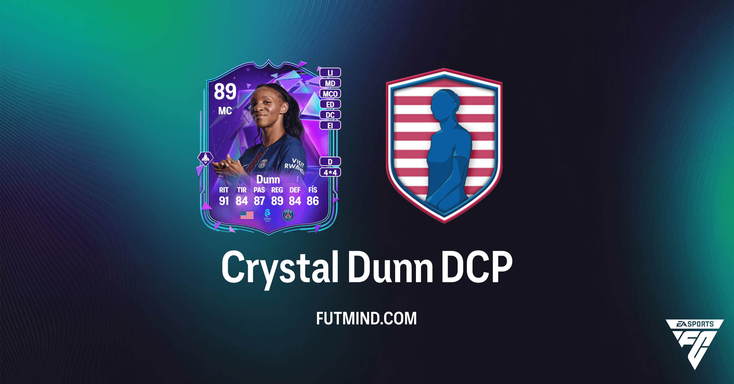 DCP Crystal Dunn en FC 26 Ultimate Team: Guía Completa y Solución