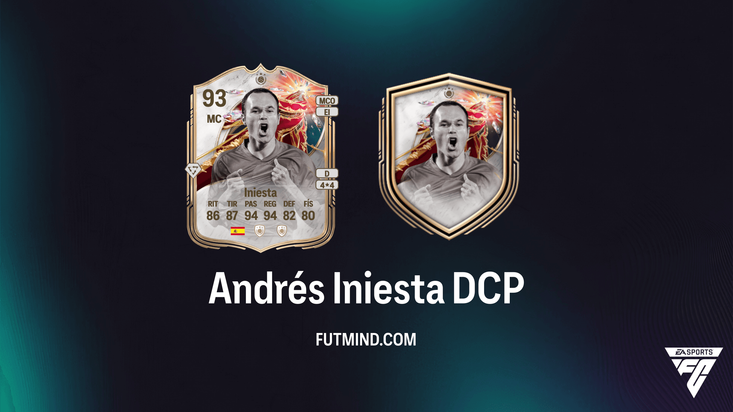 Andrés Iniesta Icono Leyenda de eliminatorias: Cómo completar su DCP en FC 26