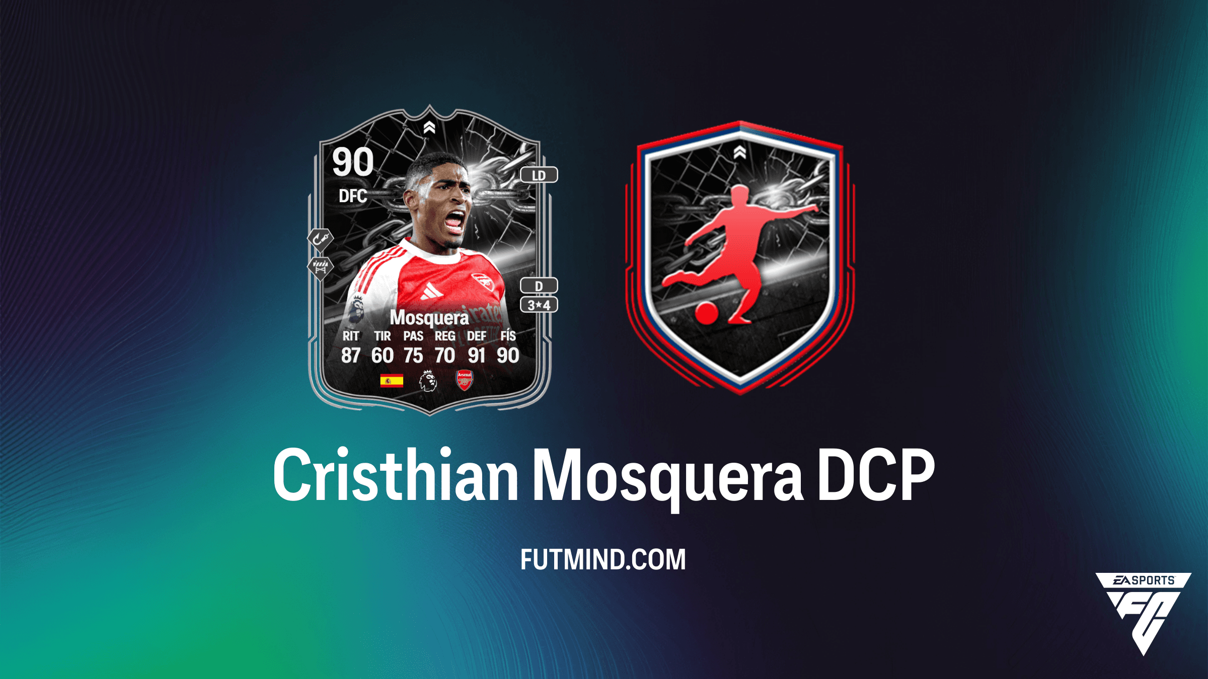 Cómo completar el DCP de Cristhian Mosquera de Batalla del encuentro en FC 26