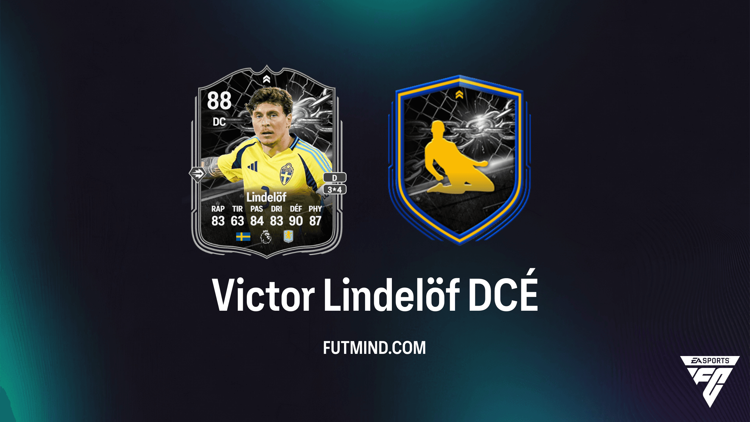 Solution DCÉ Victor Lindelöf Show de la rencontre : Analyse et Prix sur FC 26