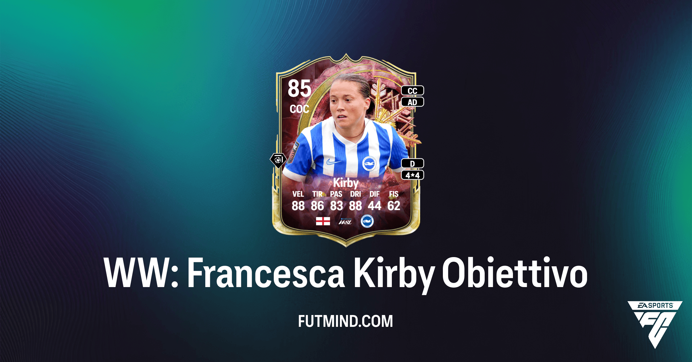 Obiettivo Sconosciuto FC 26: Sblocca la Winter Wildcards Fran Kirby e Ottieni Pacchetti!