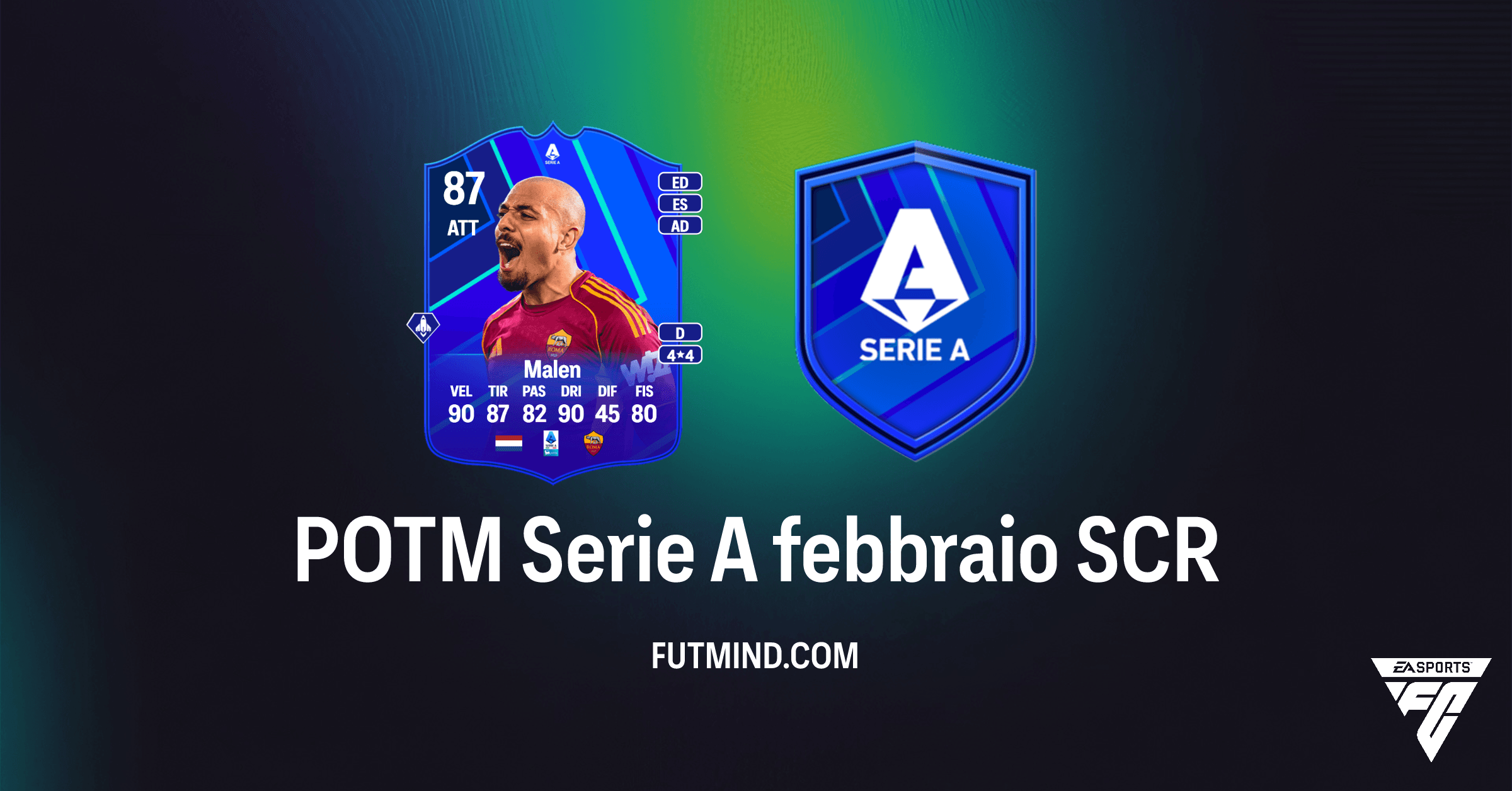 Donyell Malen POTM Serie A febbraio: Guida alla Sfida Creazione Rosa su FC 26