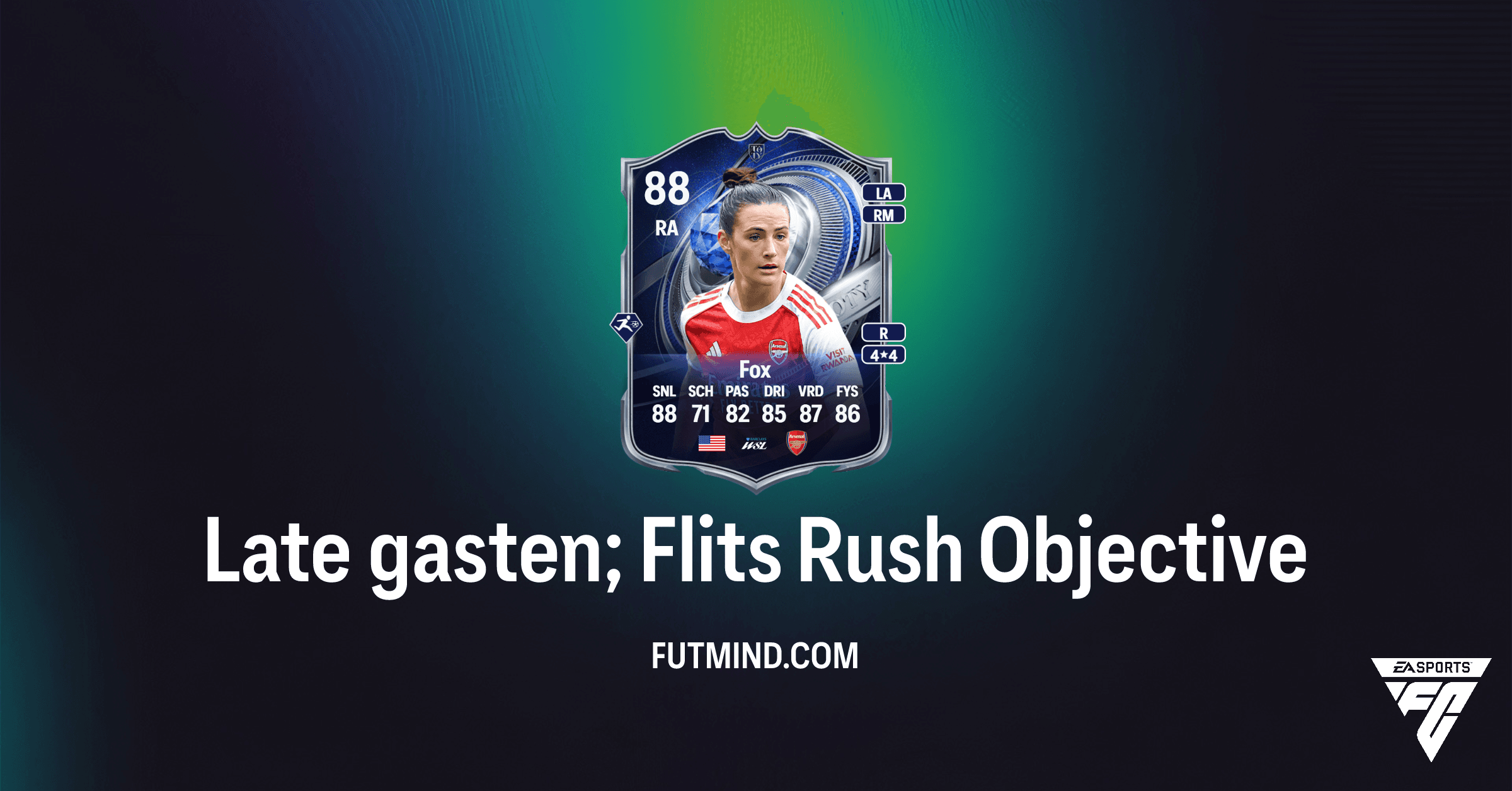 FC 26: Voltooi 'Late gasten; Flits Rush' Doelstellingen en Scoor TOTY Emily Fox!