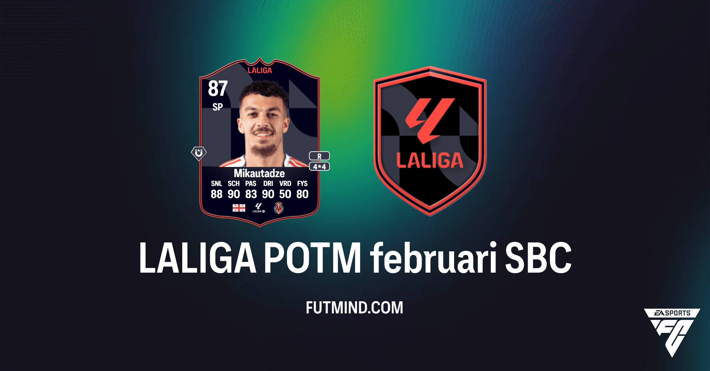 LALIGA POTM februari: Hoe voltooi je de Georges Mikautadze SBC in FC 26?
