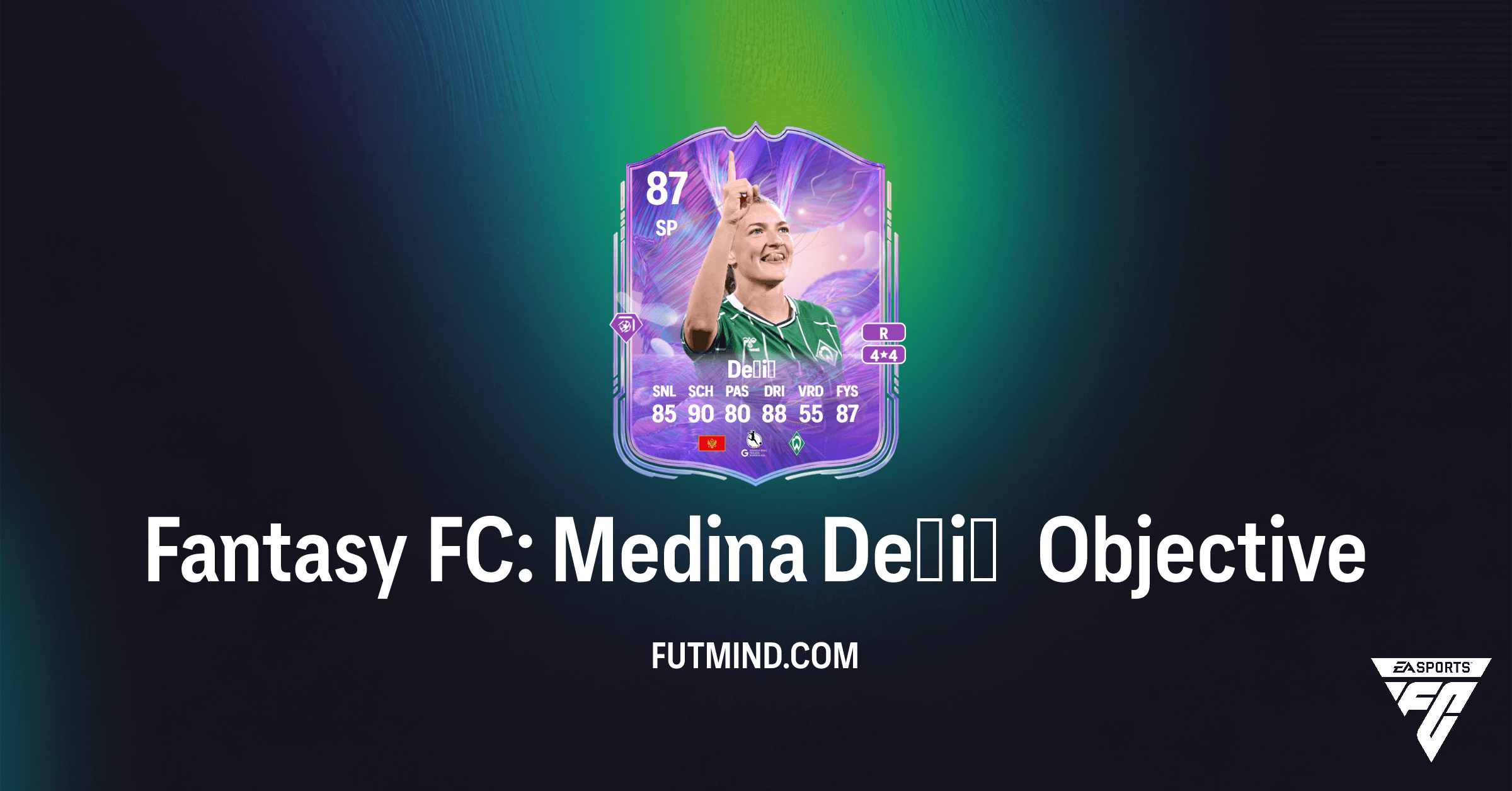 Hoe voltooi je de Fantasy FC: Medina Dešić SBC in FC 26?