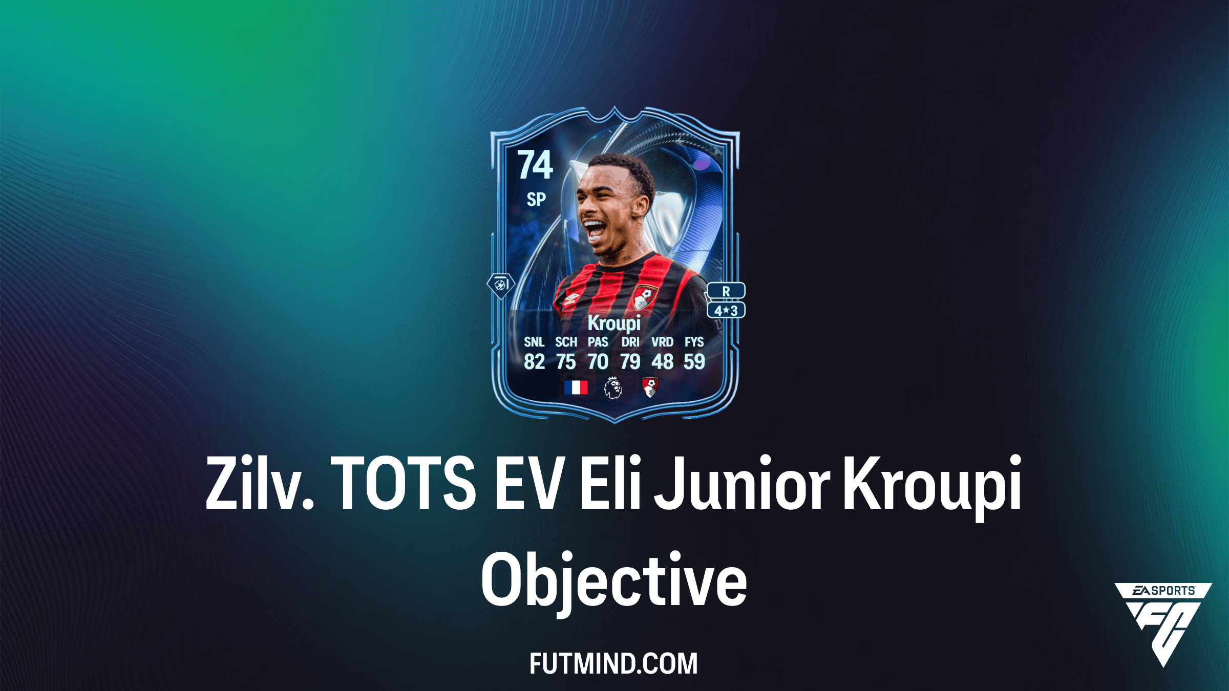 Zilv. TOTS EV Eli Junior Kroupi SBC: Zo voltooi je deze doelstelling