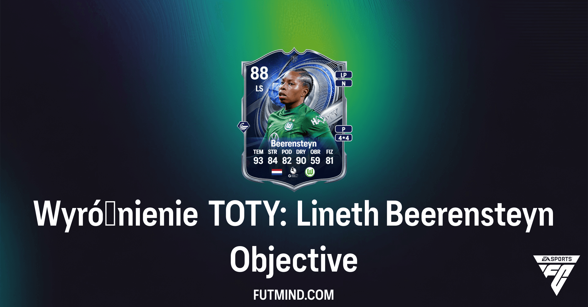 FC 26 Ultimate Team: Jak Zdobyć Lineth Beerensteyn Wyróżnienie TOTY? Pełny Poradnik i Nagrody